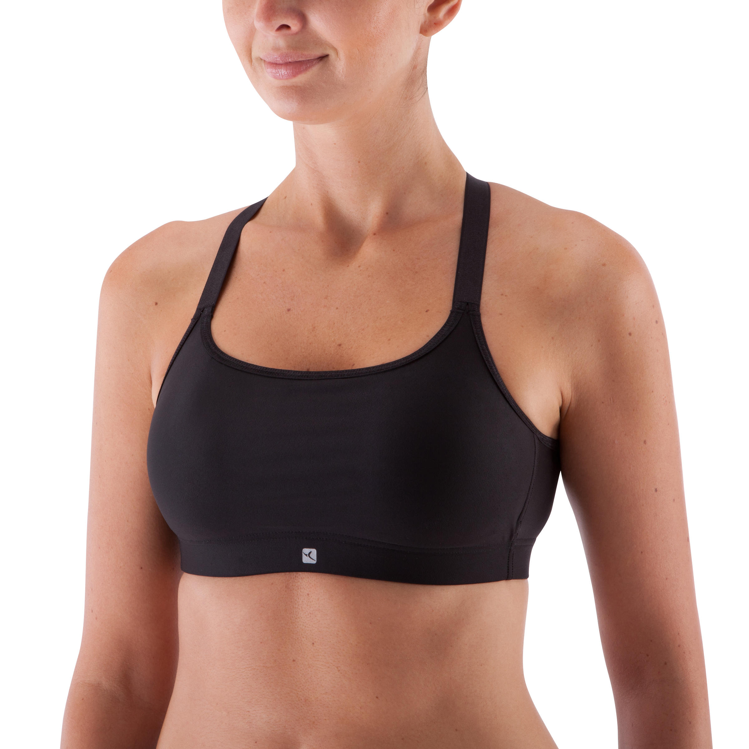 Active Women's Fitness Sports Bra - Black 2/12