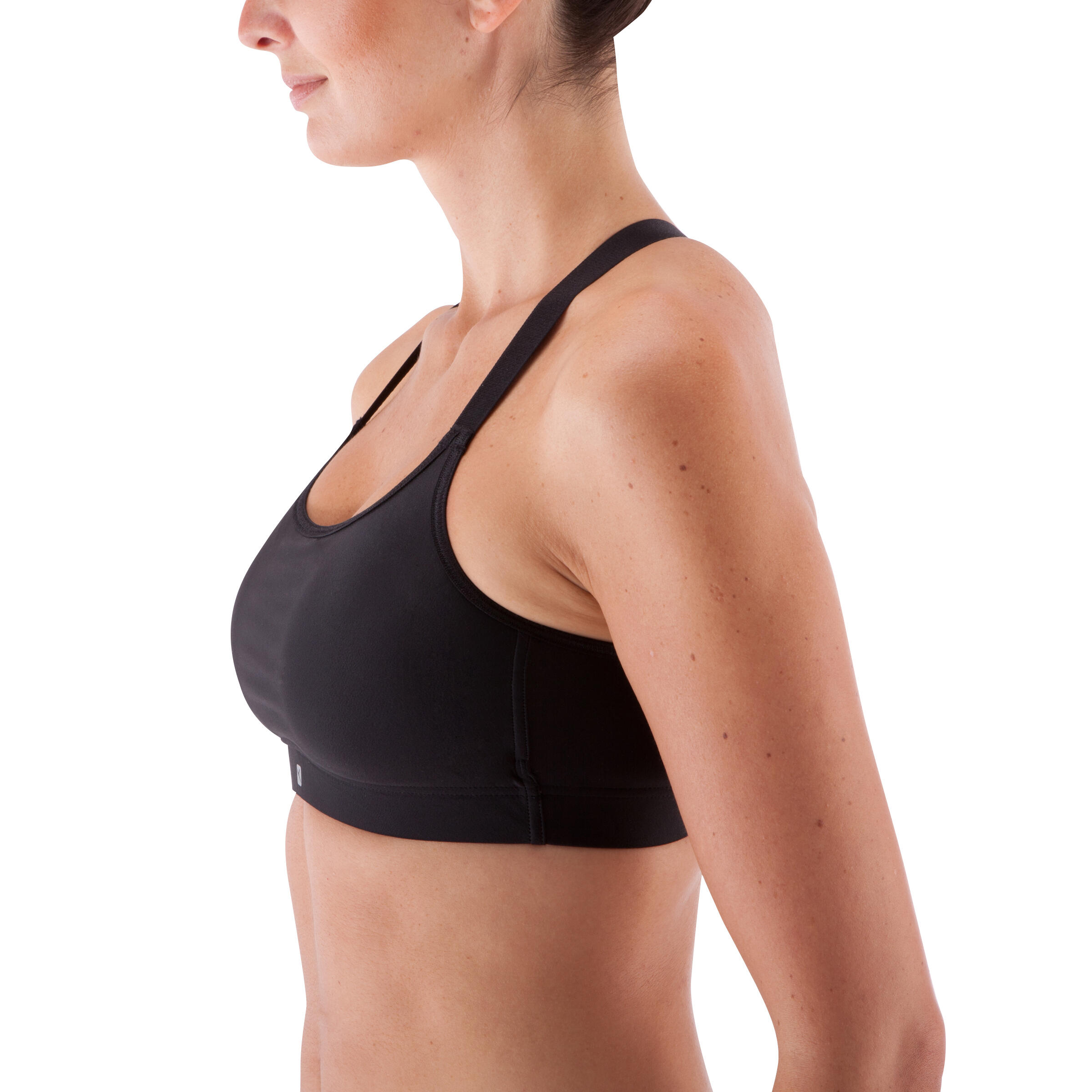 Active Women's Fitness Sports Bra - Black 5/12