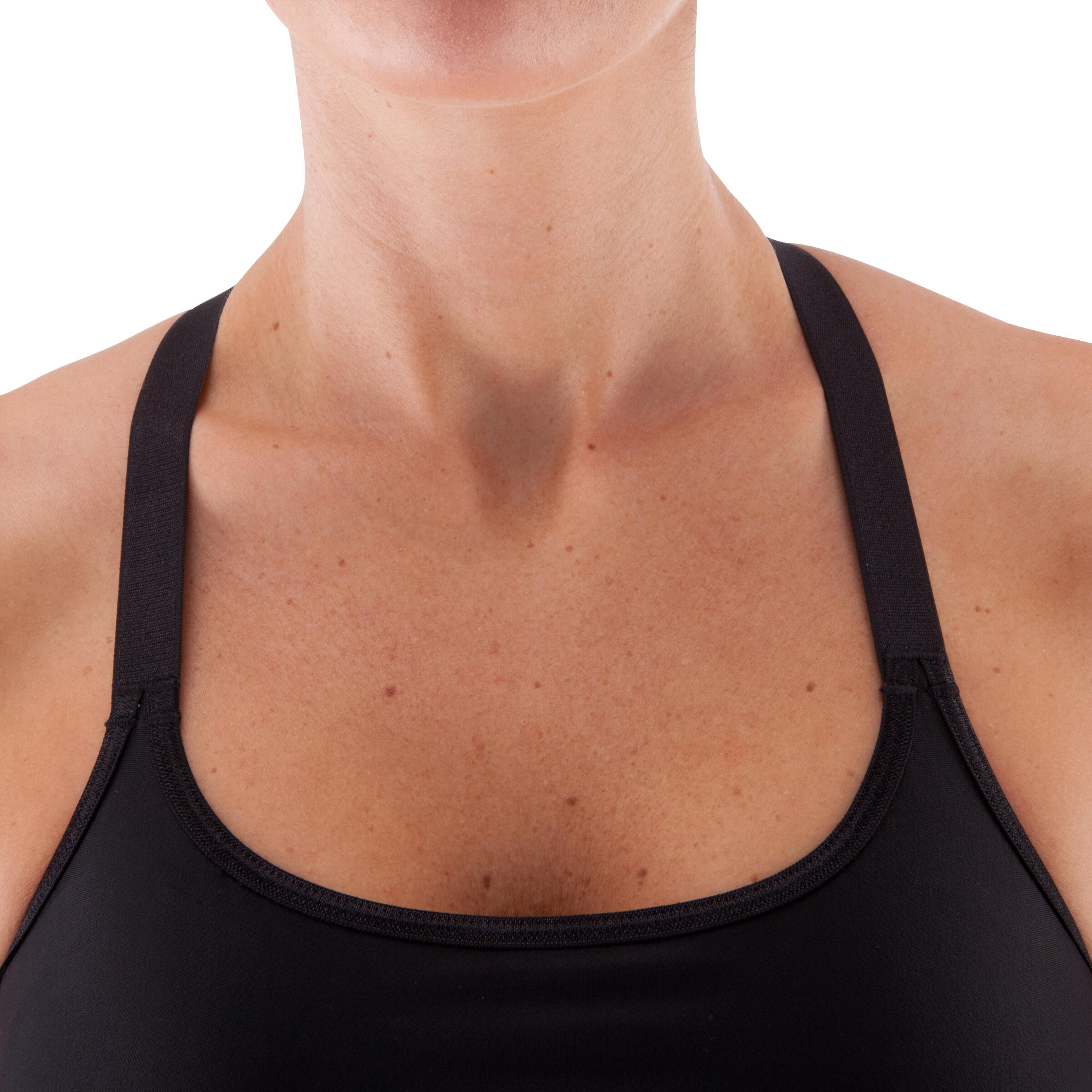 Active Women's Fitness Sports Bra - Black 6/12
