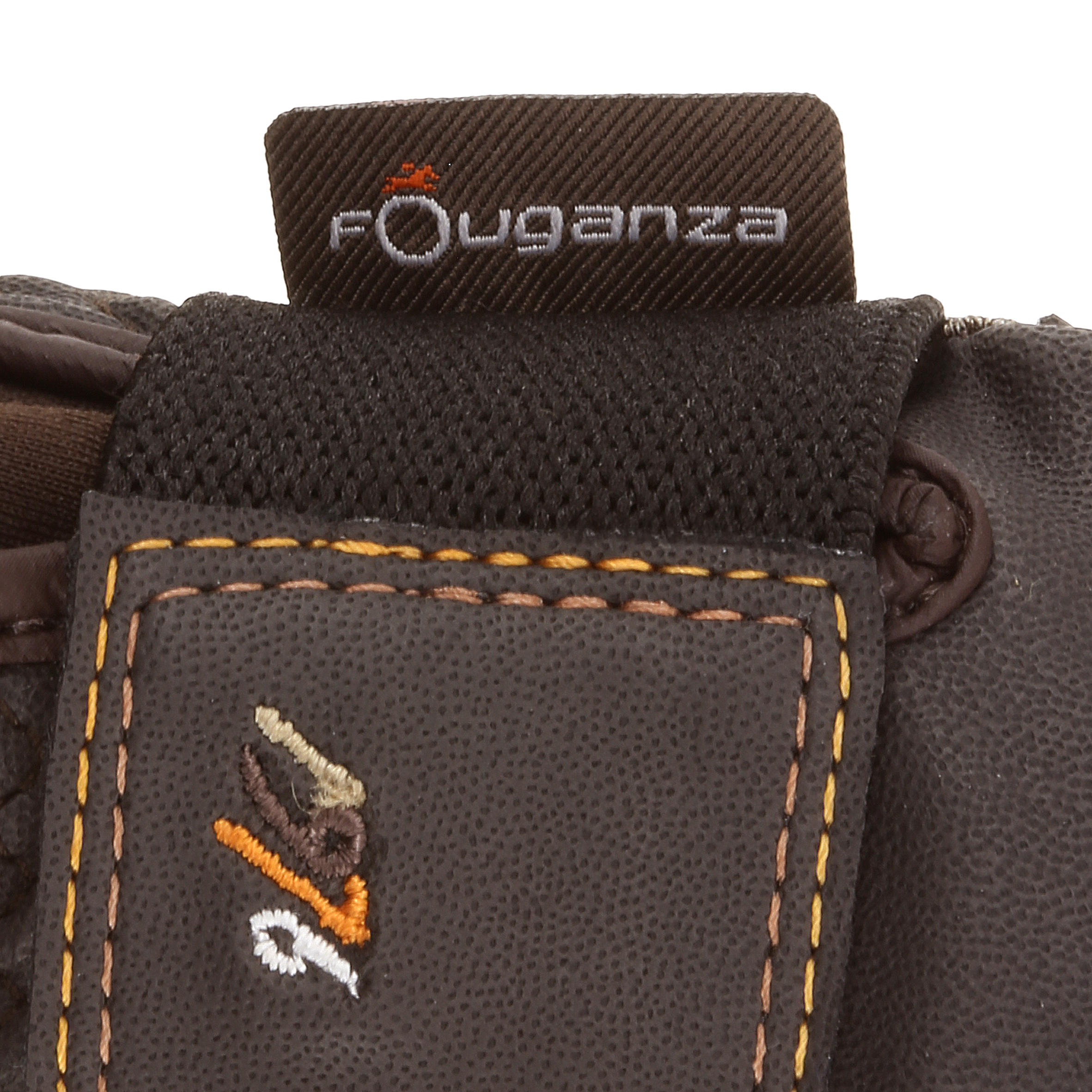 Hexagirls Adult Horse Riding Gloves - Dark Brown 14/15