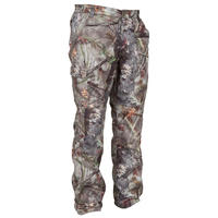 PANTALON CHASSE CHAUD CAMOUFLAGE MARRON 100.