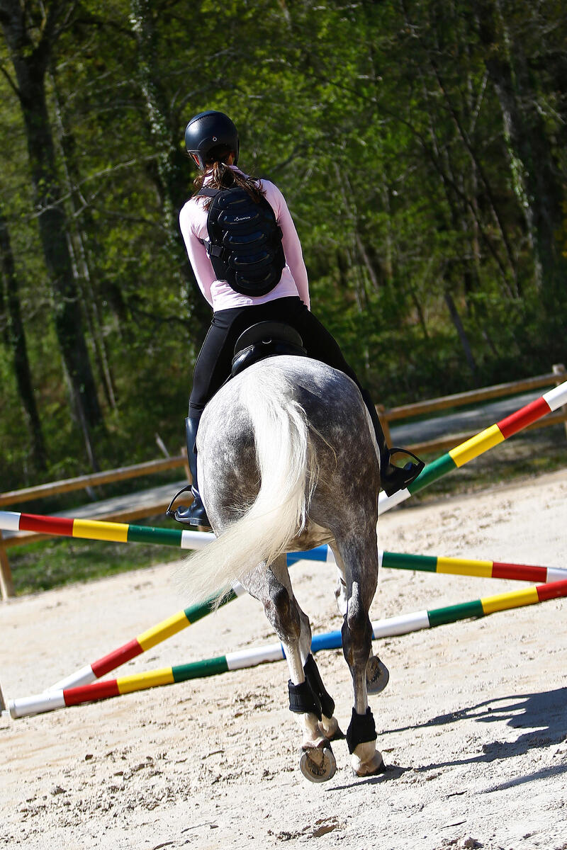 Protection dorsale équitation enfant et adulte SAFETY noir