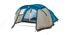 ARPENAZ 4 Pole-Supported Camping Tent | 4-Person 1 Bedroom