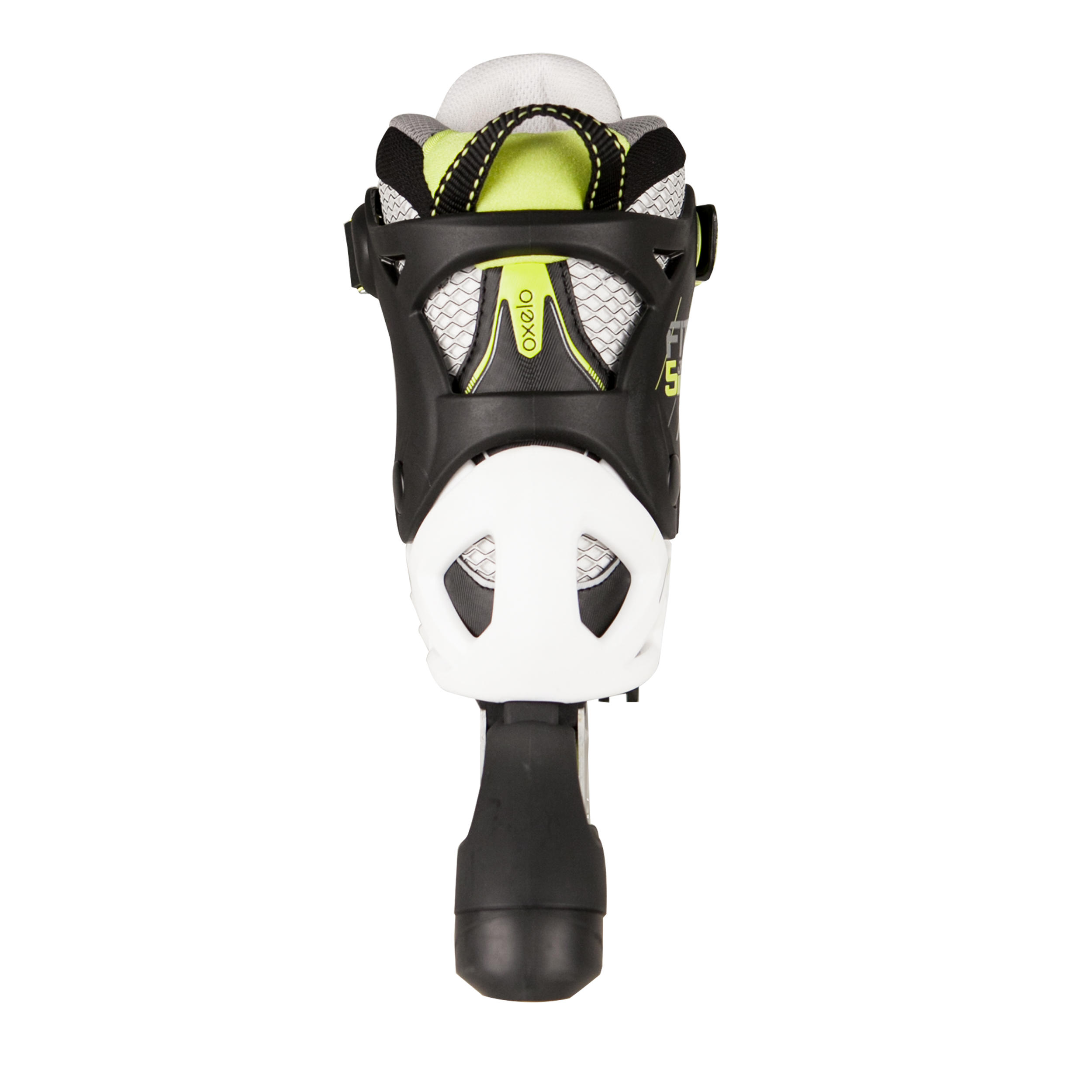 Fit 5 Jr Kids' Inline Fitness Skates - Yellow/White 4/8