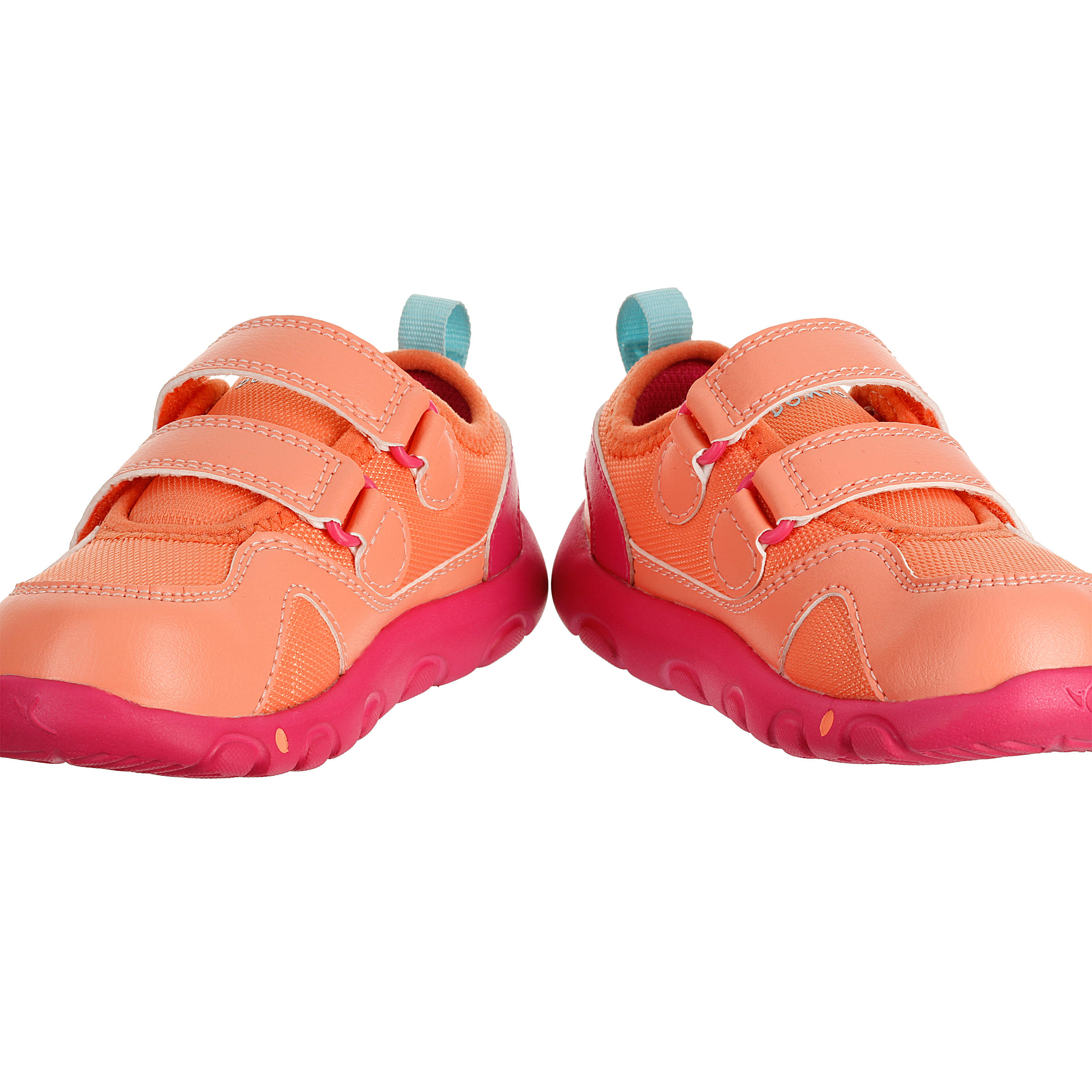 Feasy Baby Shoes - Orange/Pink 19/21