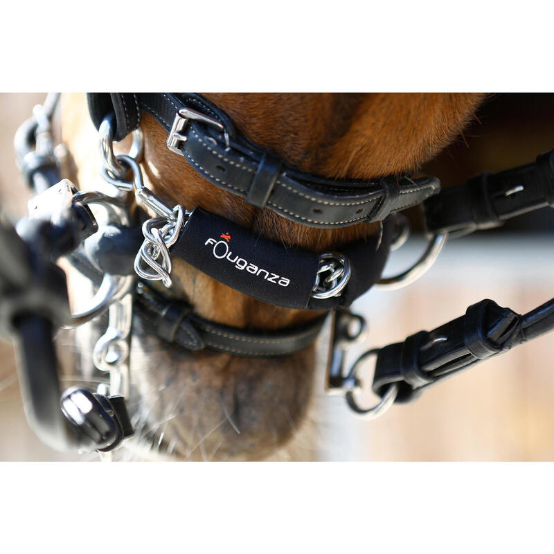 Parabarbozzale neoprene equitazione cavallo nero