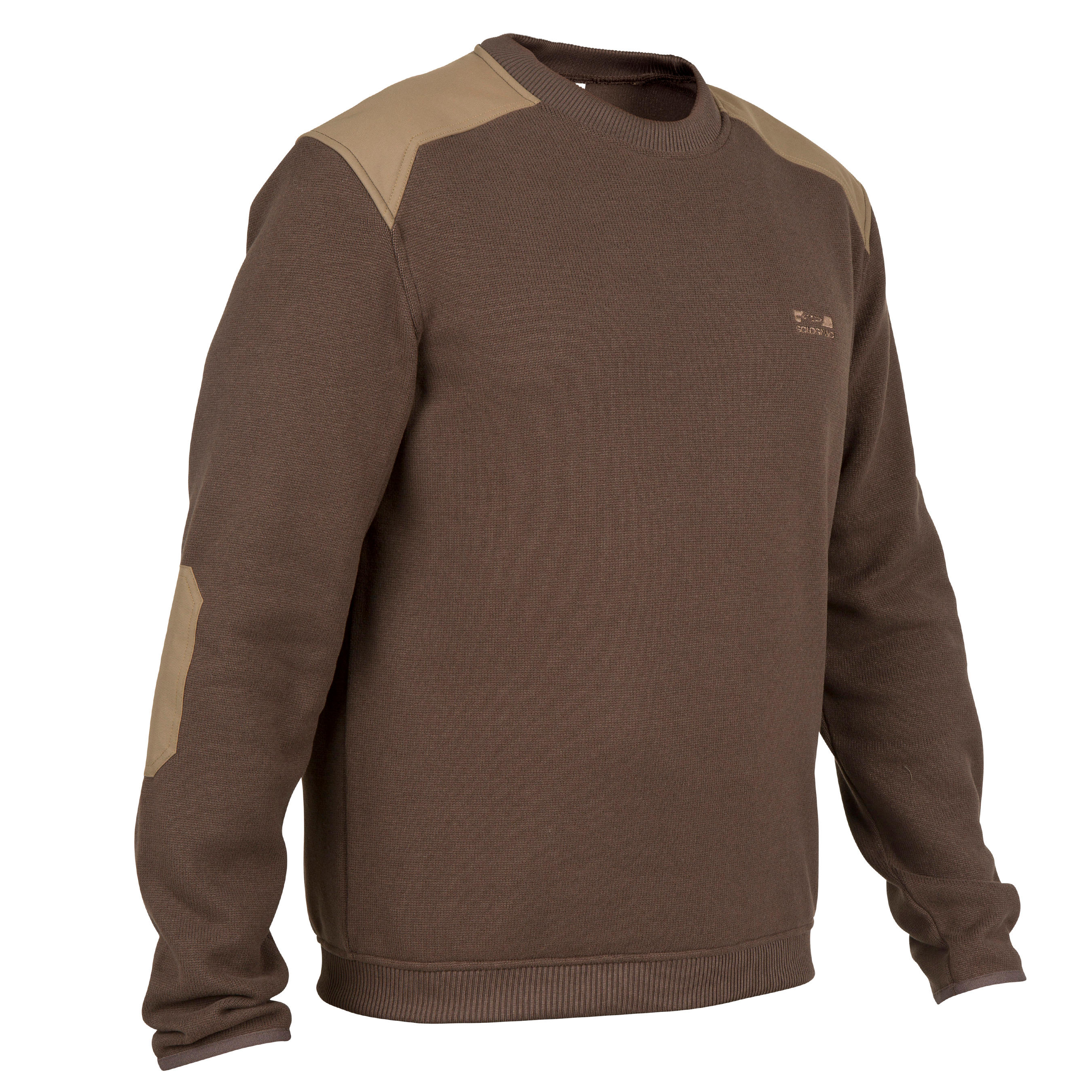 Men's Pullover Sweater SG-300 Brown