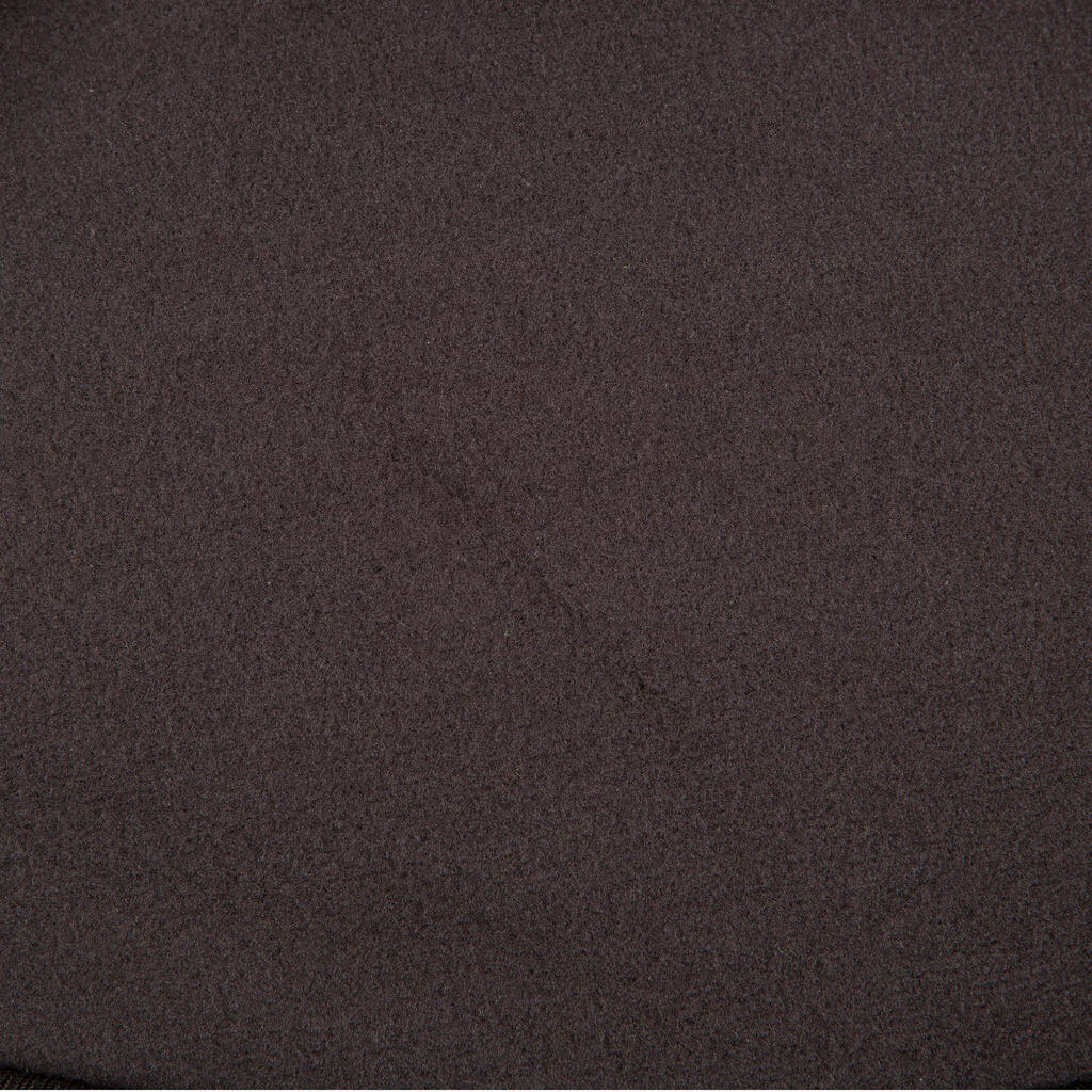 Buzo polar térmico de avistamiento para Hombre Solognac 500 negro