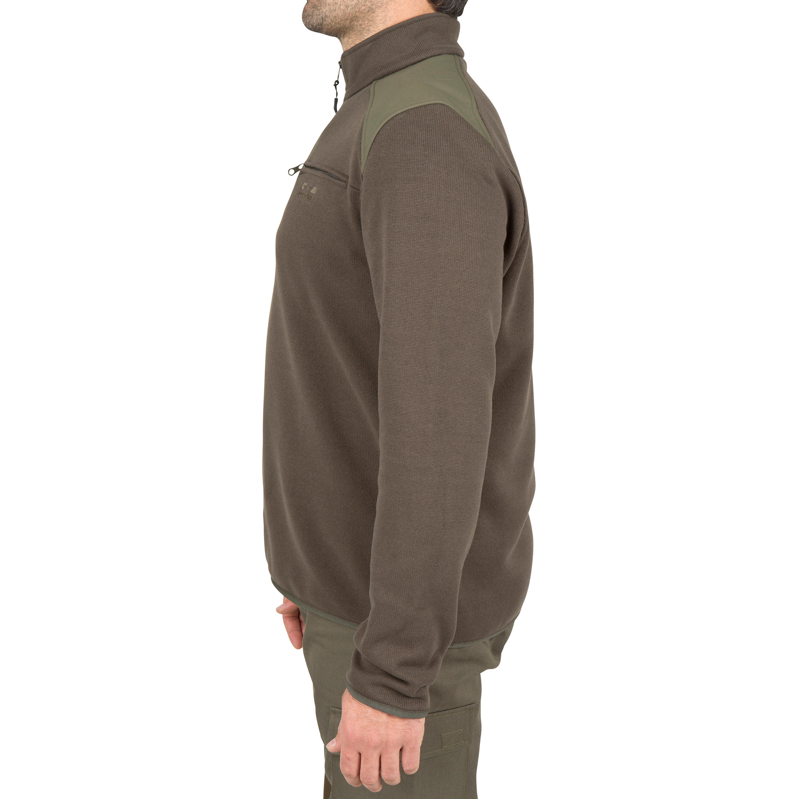 300 hunting pullover high neck - green 4/13