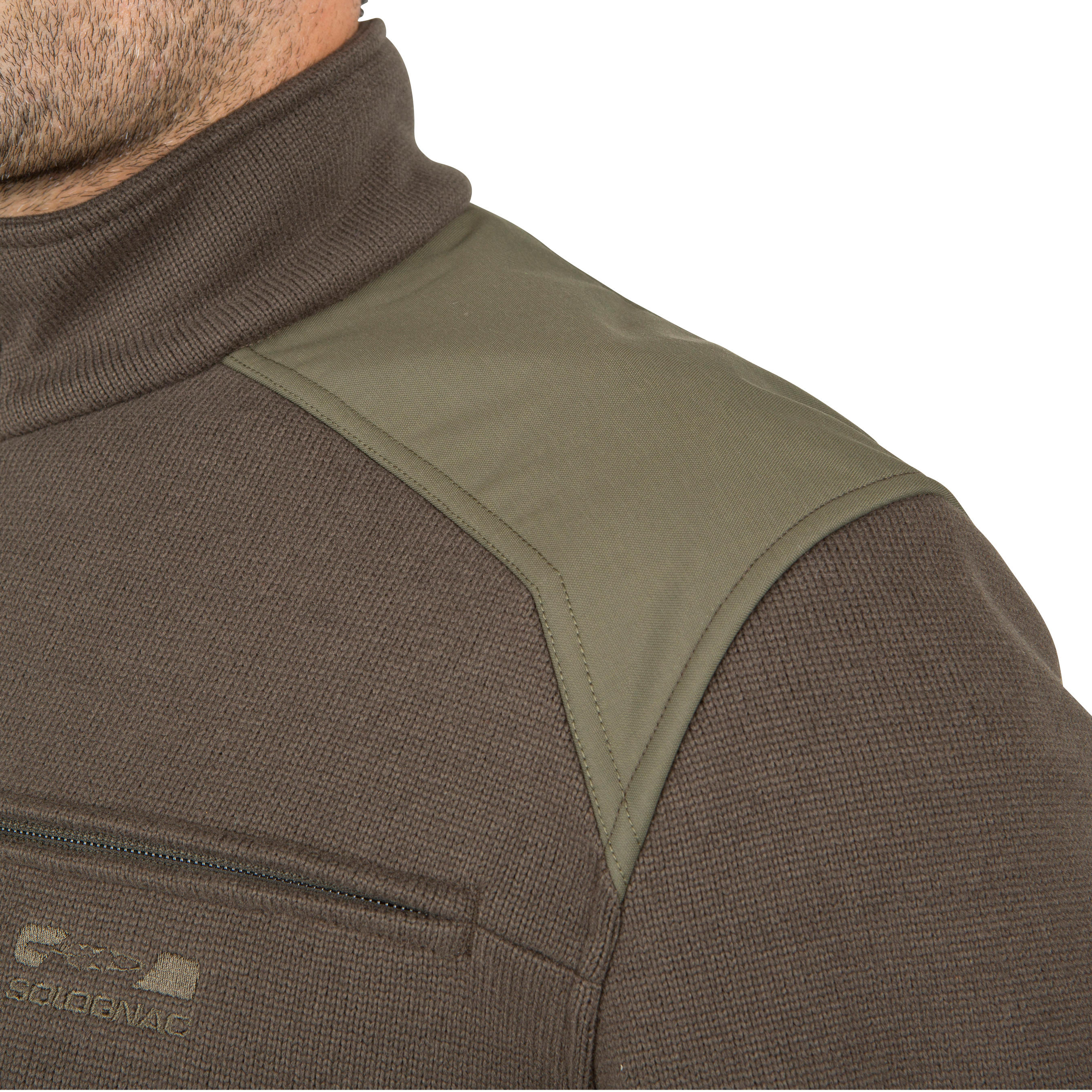 300 hunting pullover high neck - green 8/13