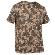 Camiseta SG100 manga corta camuflaje marrón