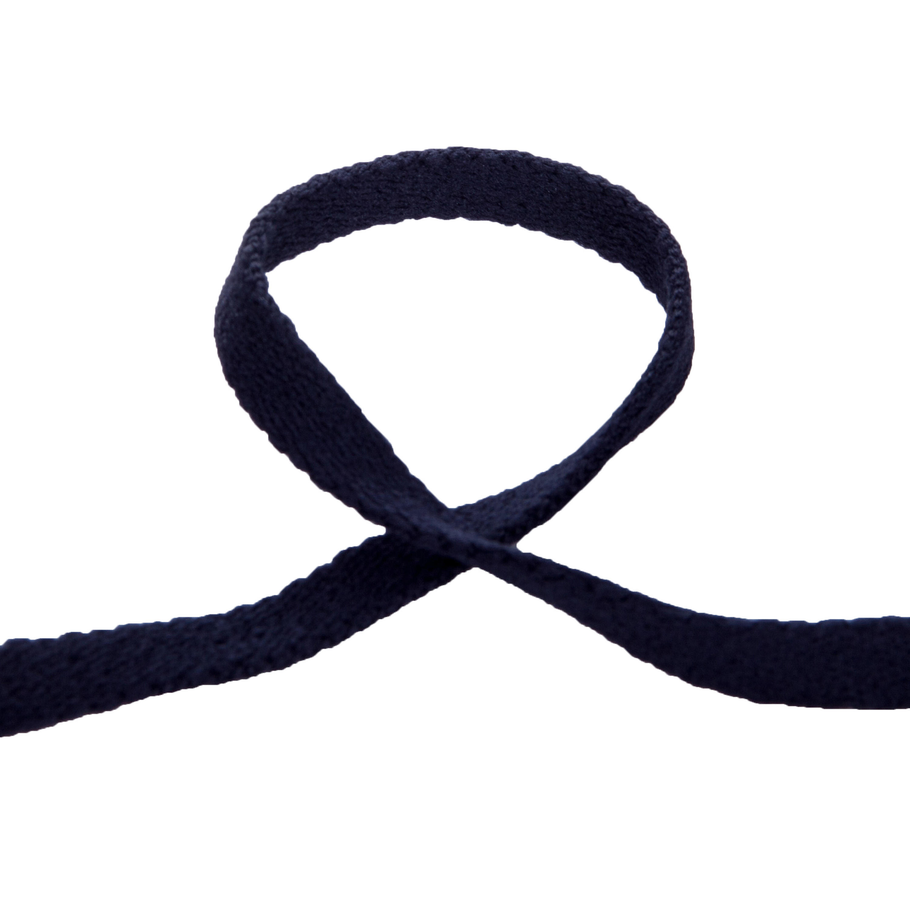 lacet plat noir