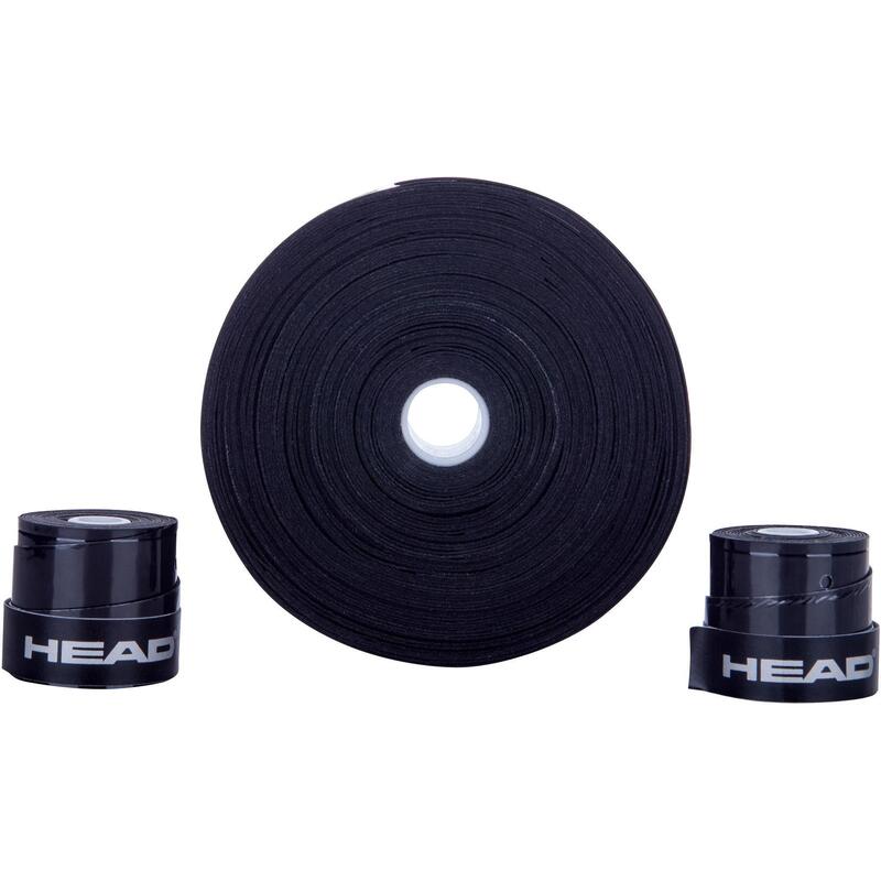 OVERGRIP DE TENIS HEAD XTREM SOFT NEGRO LOTE DE 12