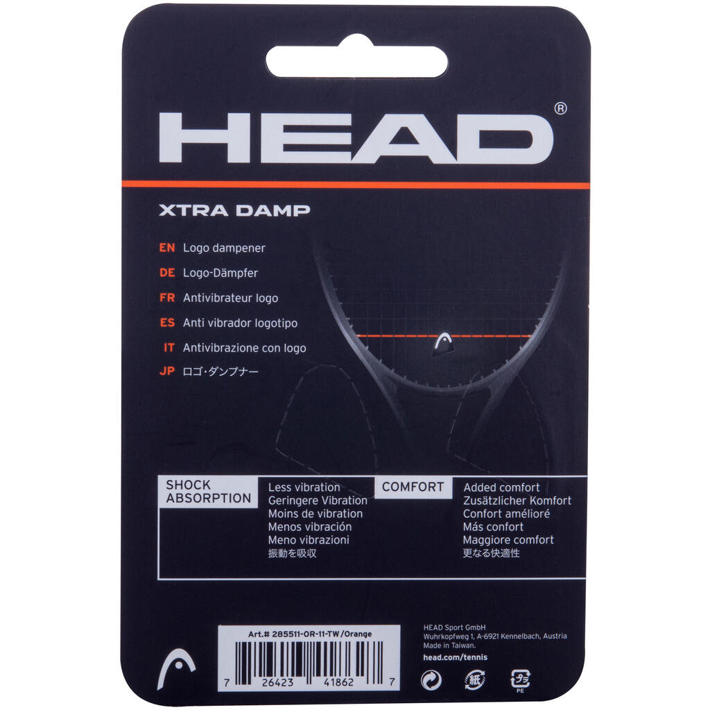 Head Vibrationsdämpfer Xtra Damp schwarz/orange