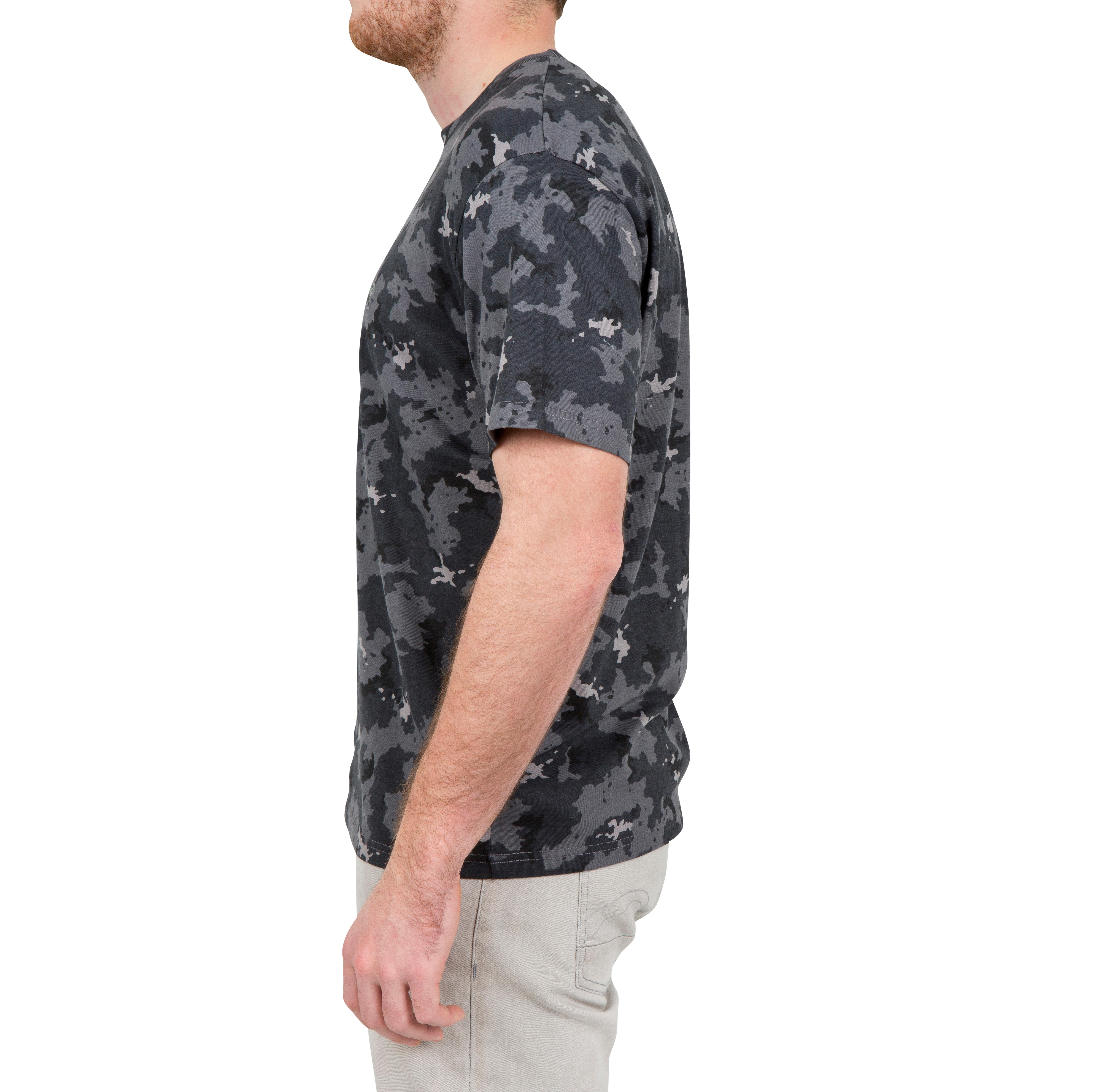Camiseta Solognac SG 100 Hombre Adulto Manga Corta Camuflaje Gris -  Decathlon