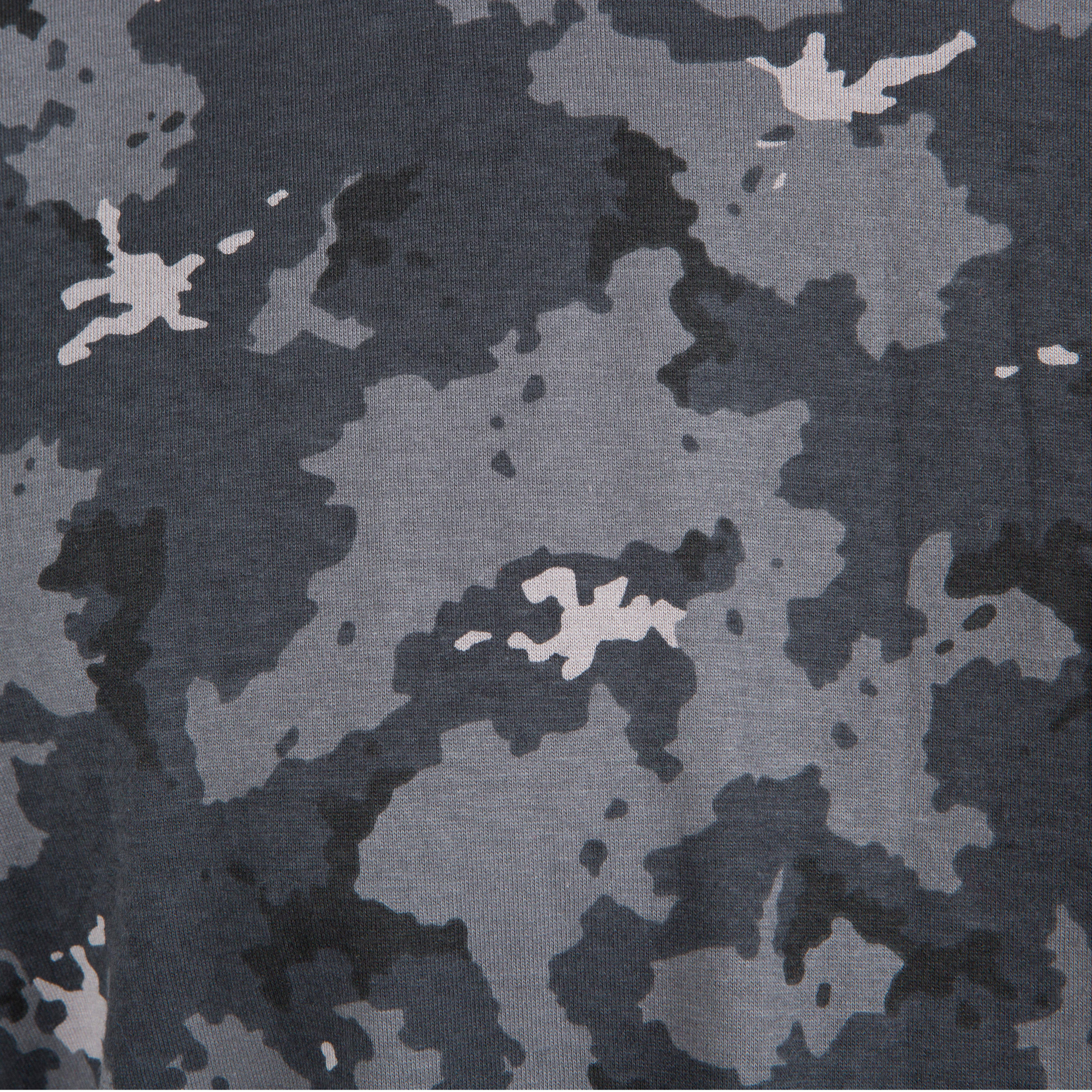 Women's T-Shirt SG-100 Camo Black - UK10 / EU M By SOLOGNAC | Decathlon