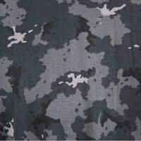 100 Short-Sleeve Hunting T-Shirt - Camouflage Grey