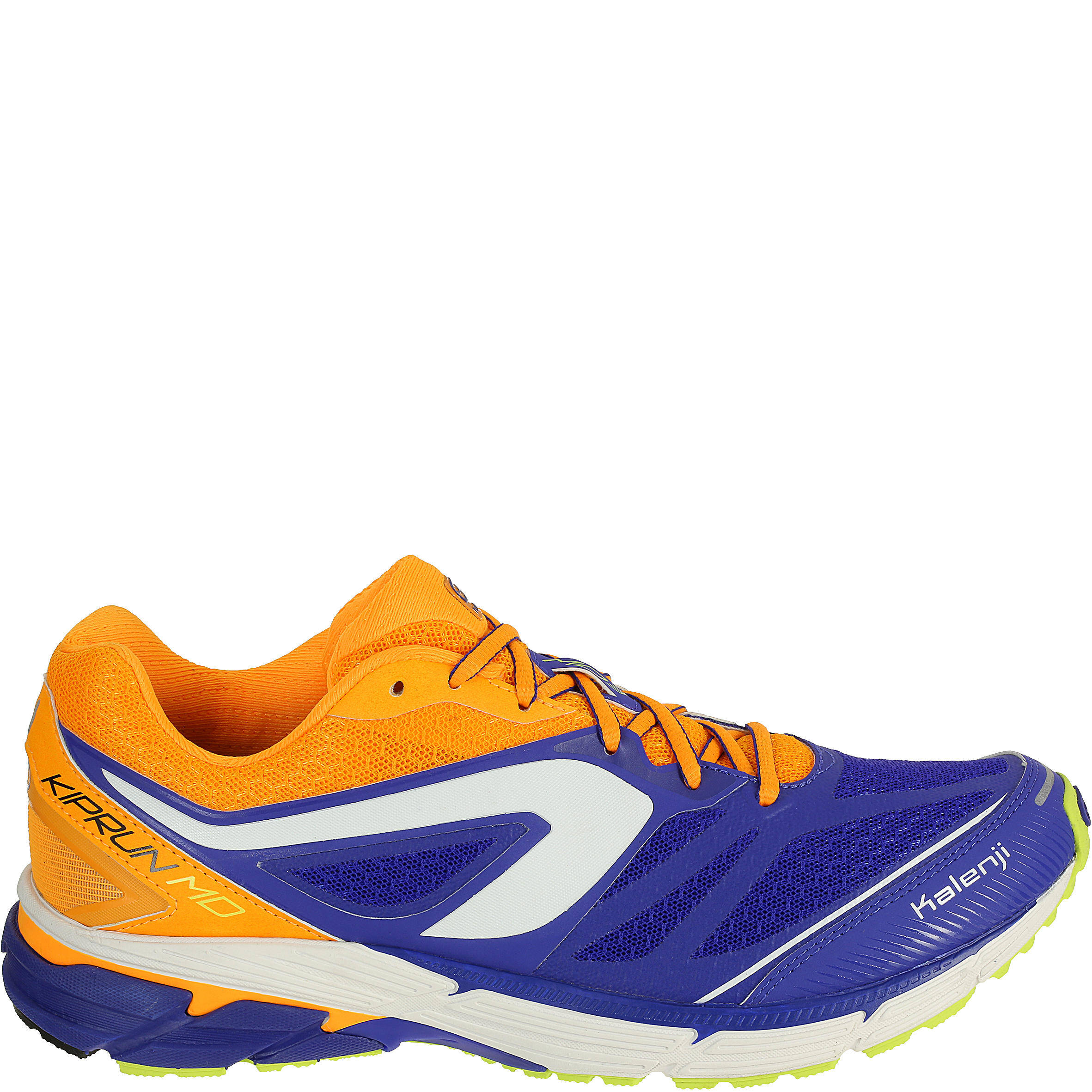 KIPRUN MD RUNNING SHOES BLUE ORANGE OVER-PRONATION -  3