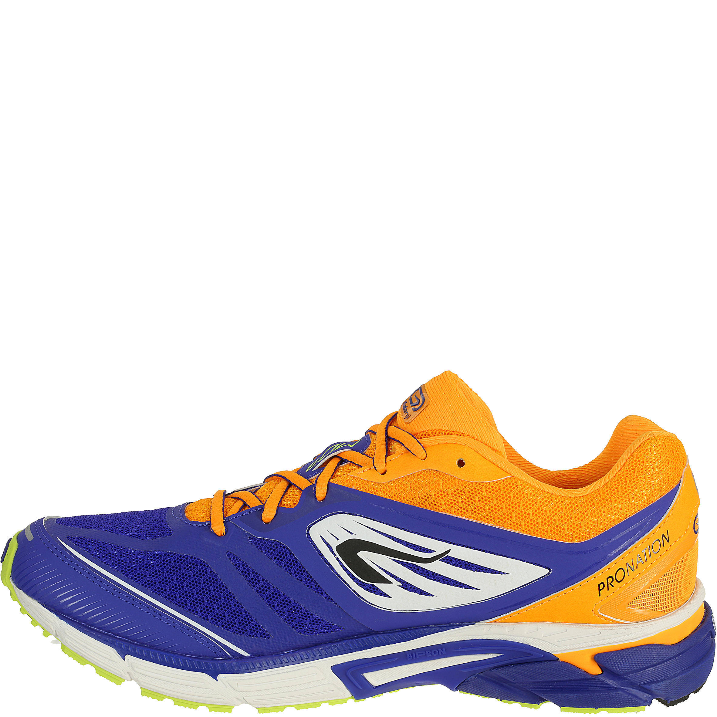 KIPRUN MD RUNNING SHOES BLUE ORANGE OVER-PRONATION -  4