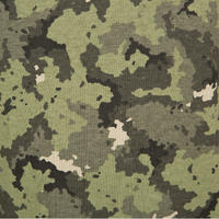 T-shirt manches courtes chasse 100 camouflage vert
