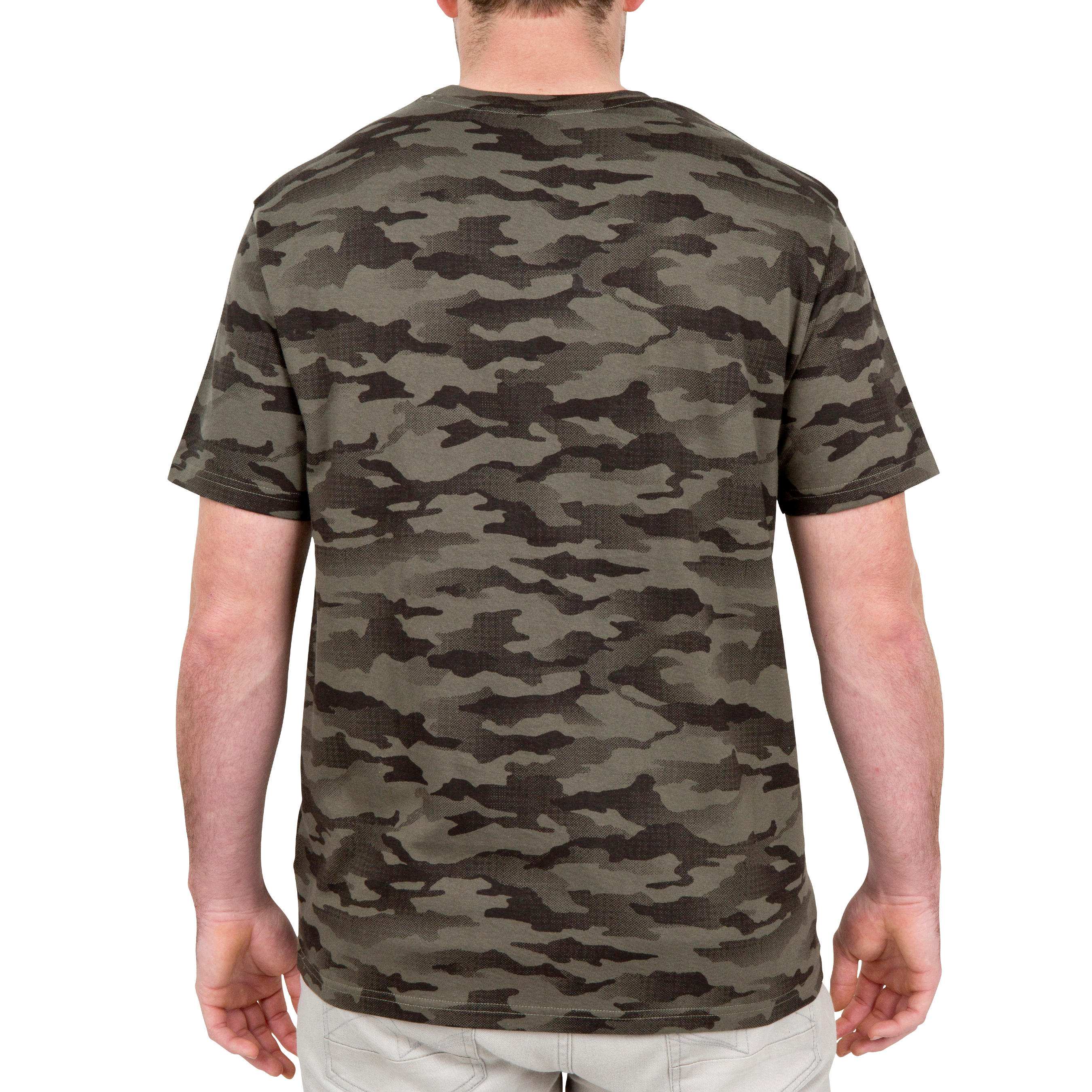 

Men's T-Shirt SG-100 Camo Khaki -  By SOLOGNAC | Decathlon