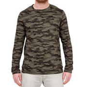 Men's Full Sleeve T-Shirt 100 Half-Tone Camo