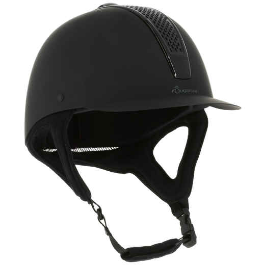 
      Casco de equitación C 700 negro mate 
  