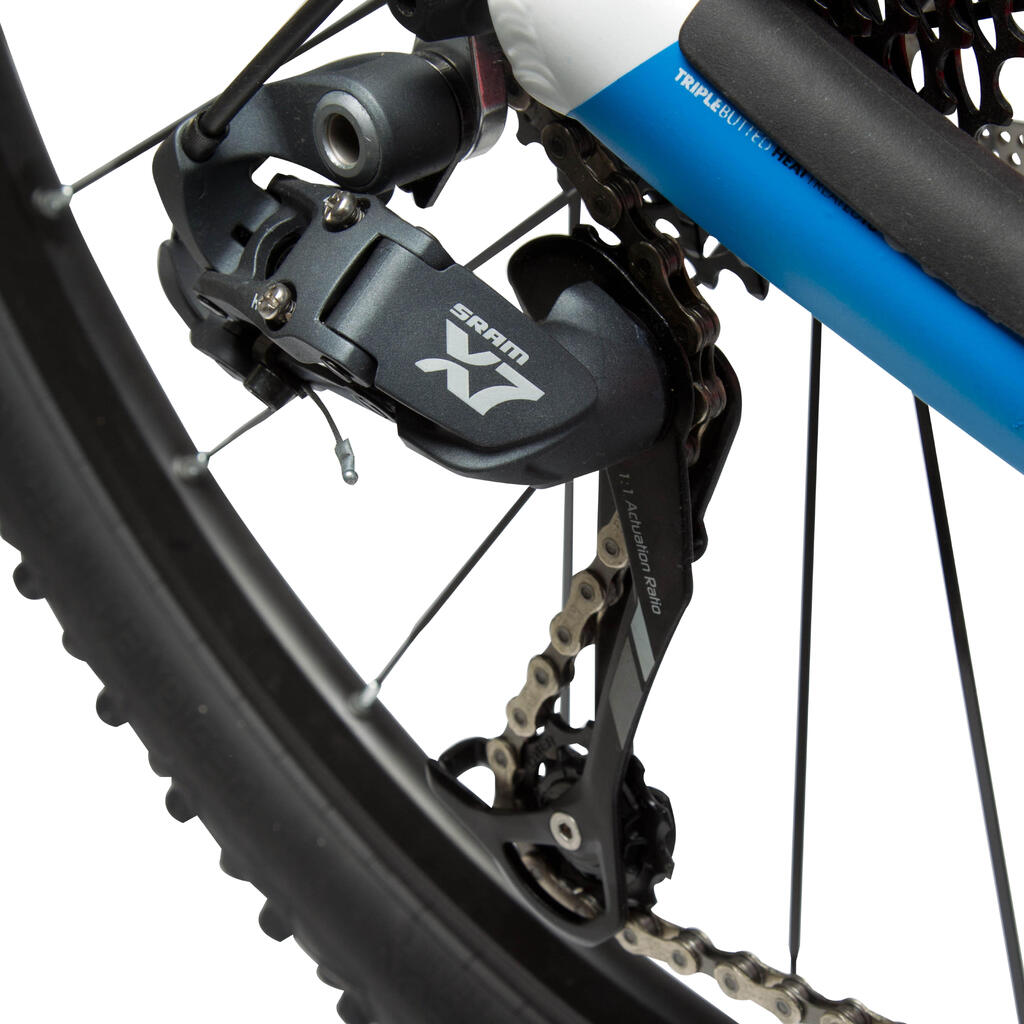 Gorsko kolo z vzmetenjem Rockrider 720 - belo