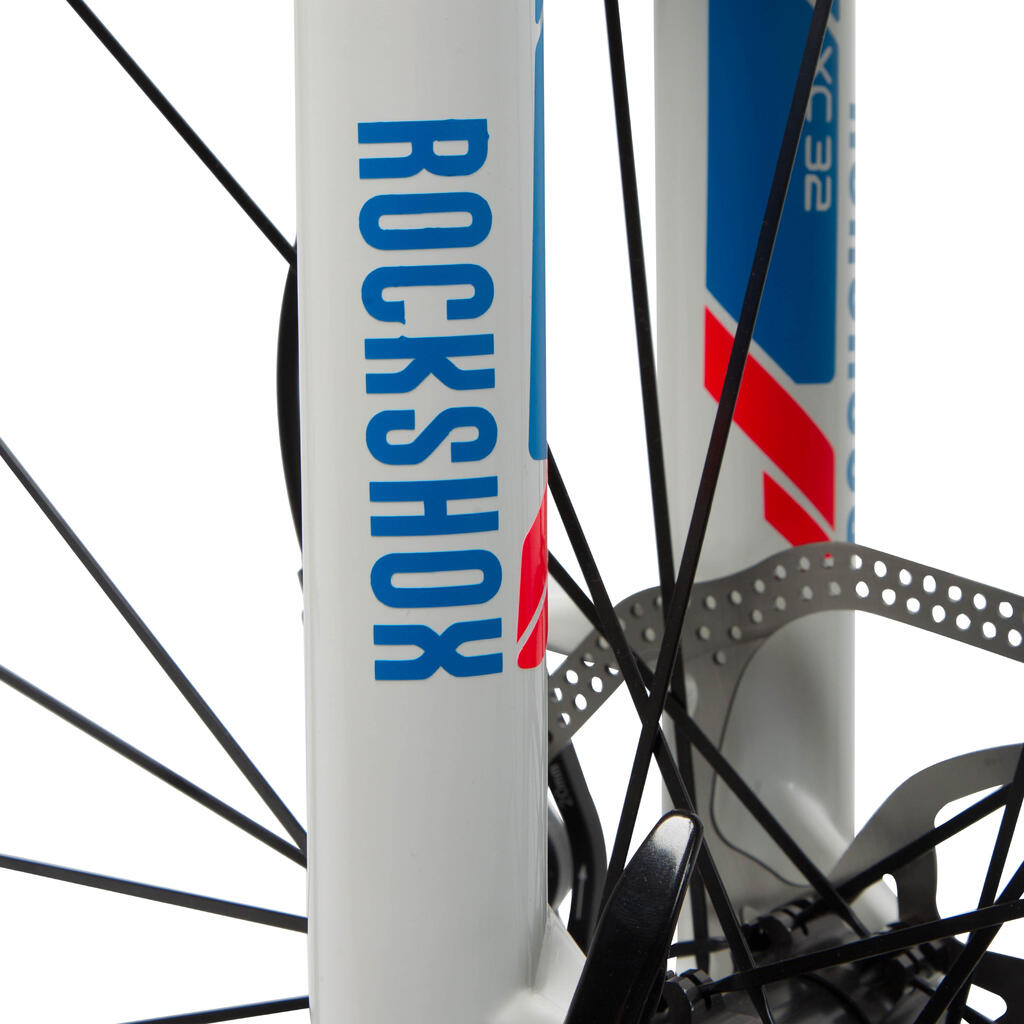 Gorsko kolo z vzmetenjem Rockrider 720 - belo