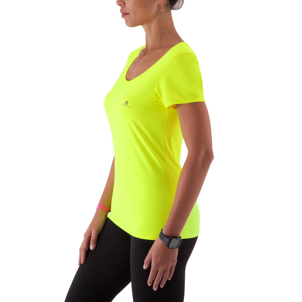 T-Shirt Energy Fitness Damen pink