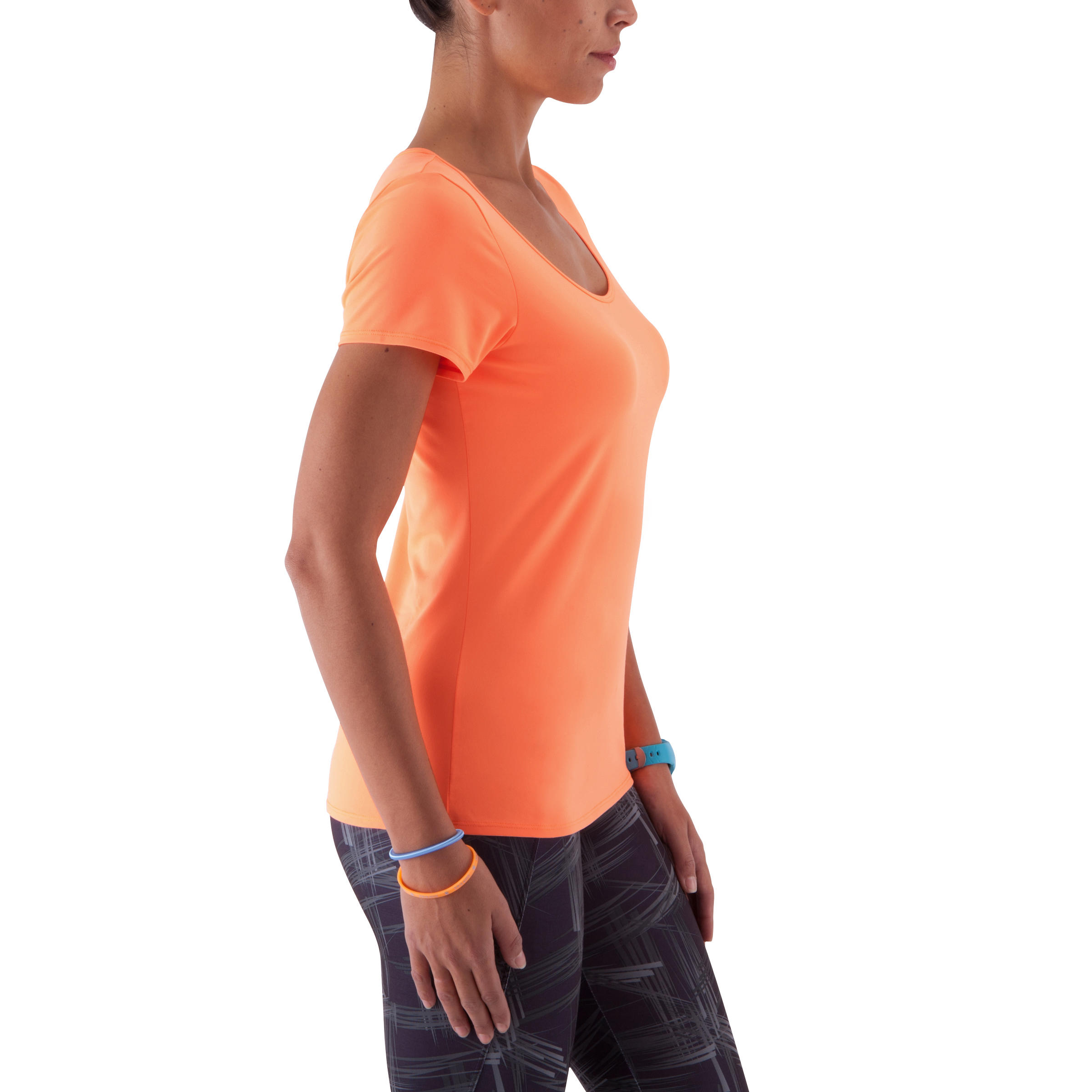 Energy Women's Fitness T-Shirt - Neon Orange 3/11