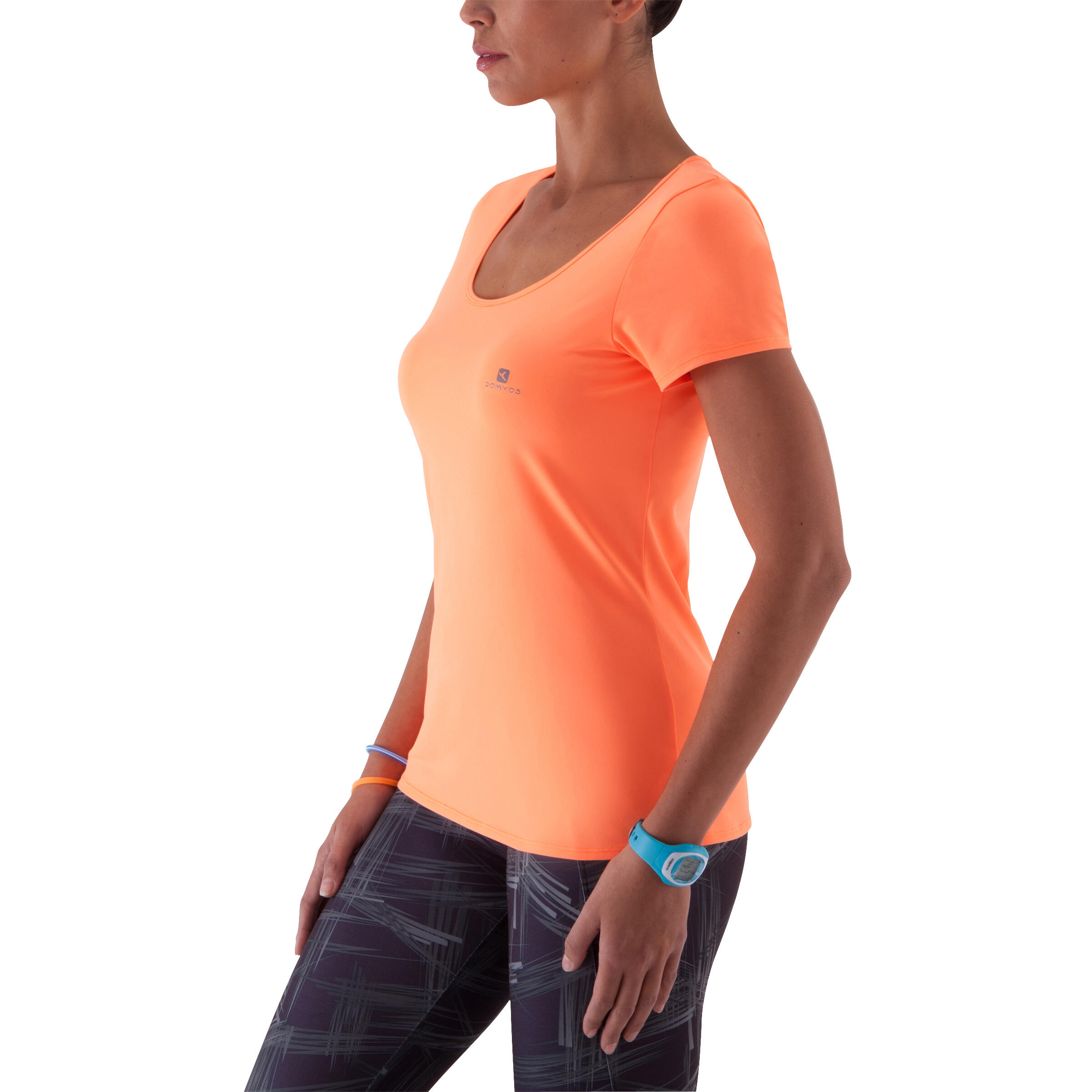 Energy Women's Fitness T-Shirt - Neon Orange 4/11