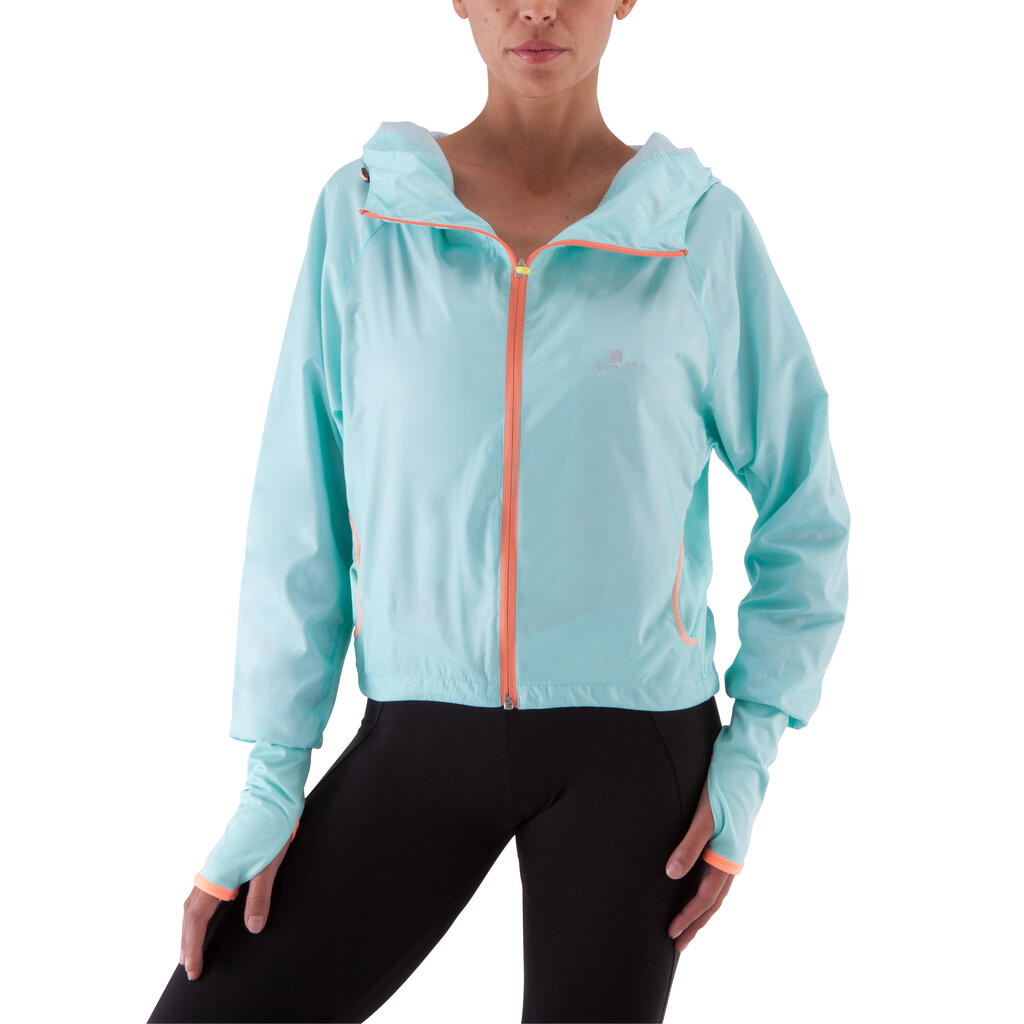Trainingsjacke Beathe + Damen hellblau