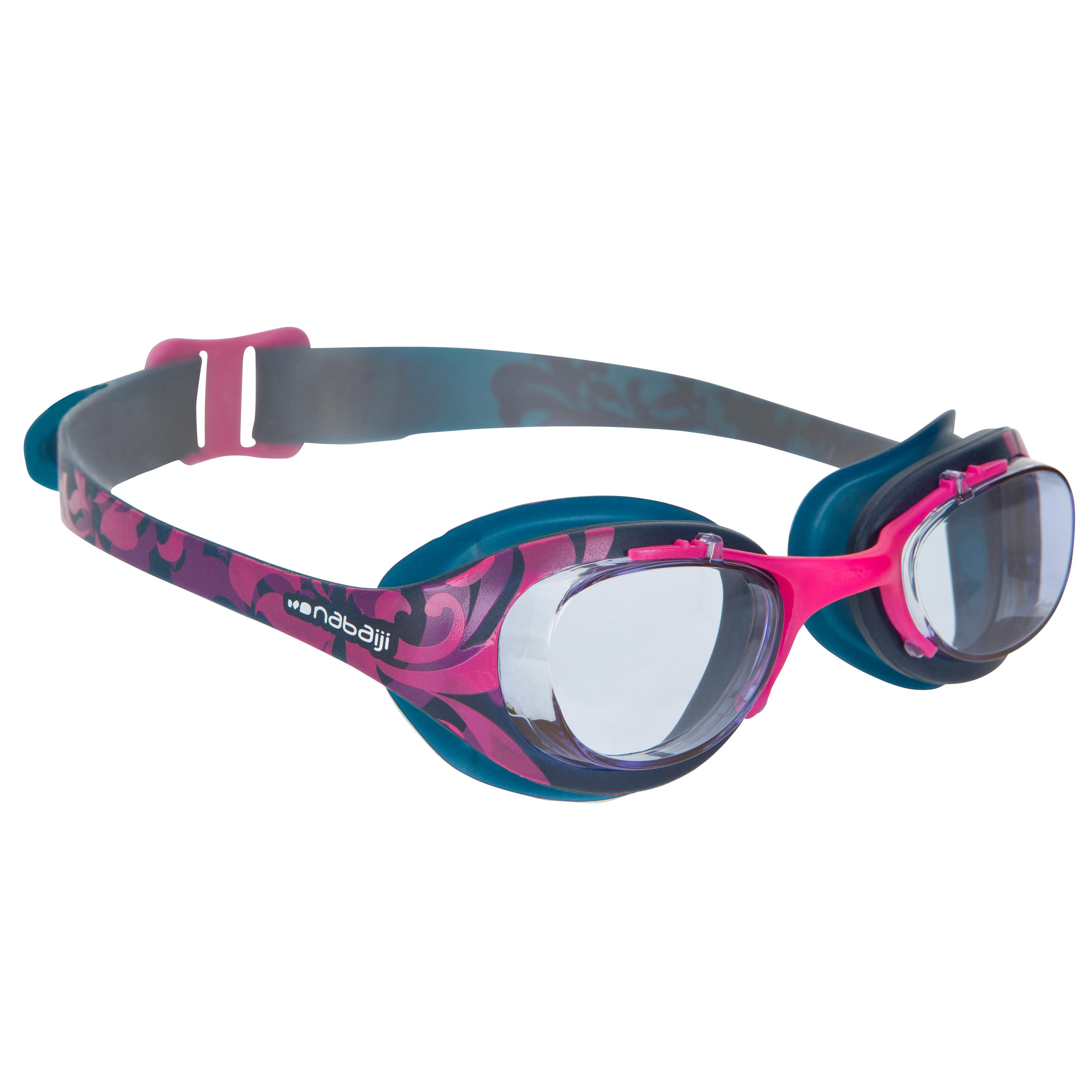 NABAIJI XBASE BARI swimming goggles - Blue Pink