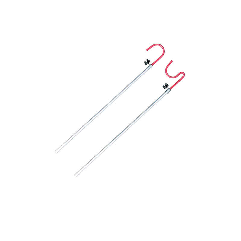 TELESCOPIC FRONT REAR SINGLE ROD STAND 1M FRESHWATER FISHING ROD RESTS Décathlon