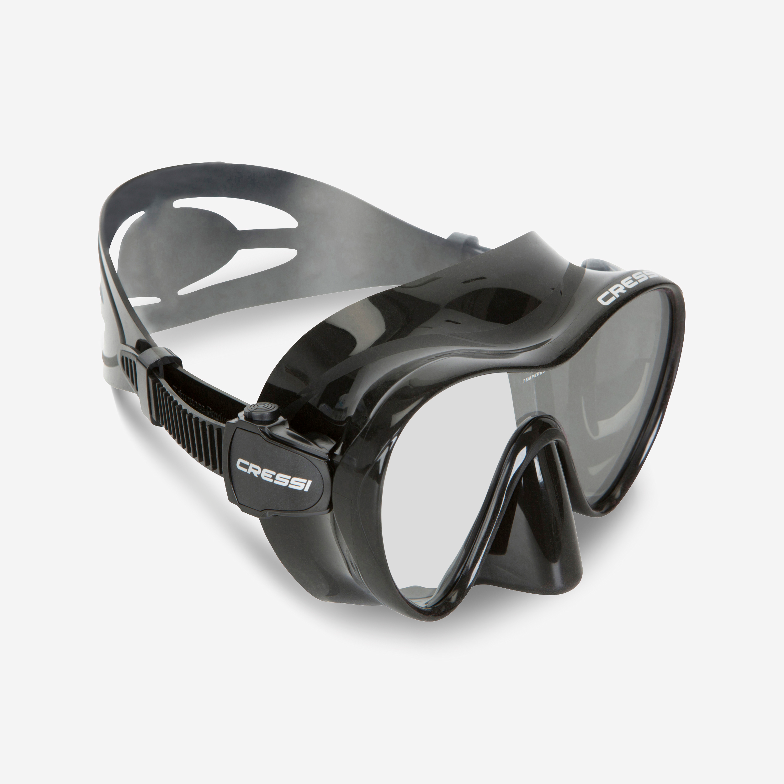 Masque plongée cressi frameless, sans cerclage avec surmoulage - f1 noir - Plongée - Cressi- Clubs - Entreprises - Collectivités - Associations