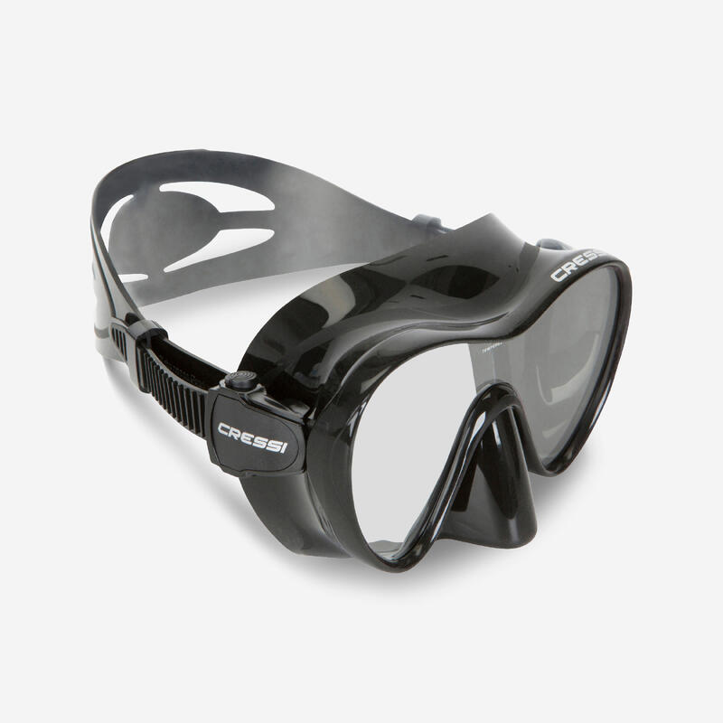 Tauchmaske Frameless - Cressi F1 schwarz