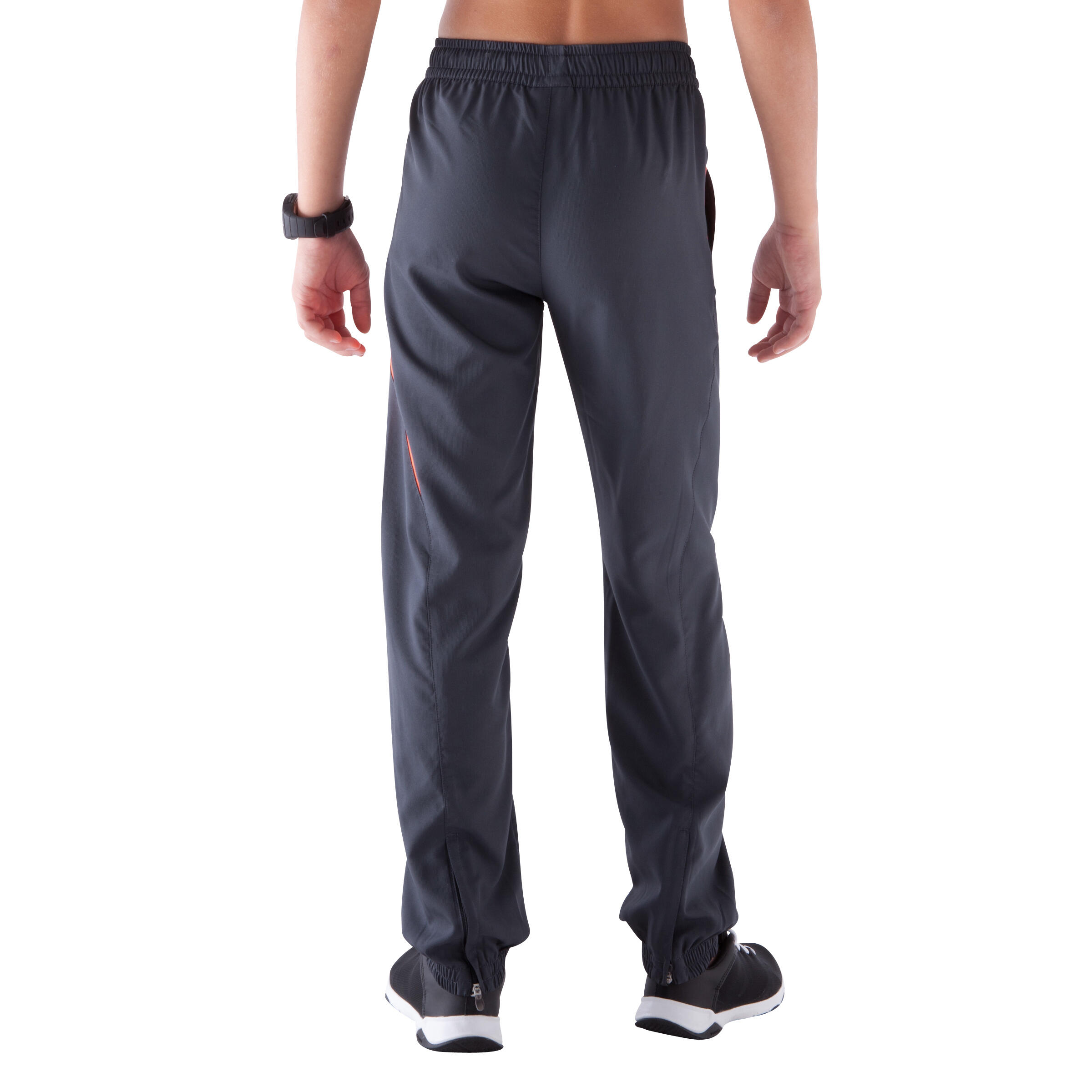 Boys' breathable gym trousers - grey 