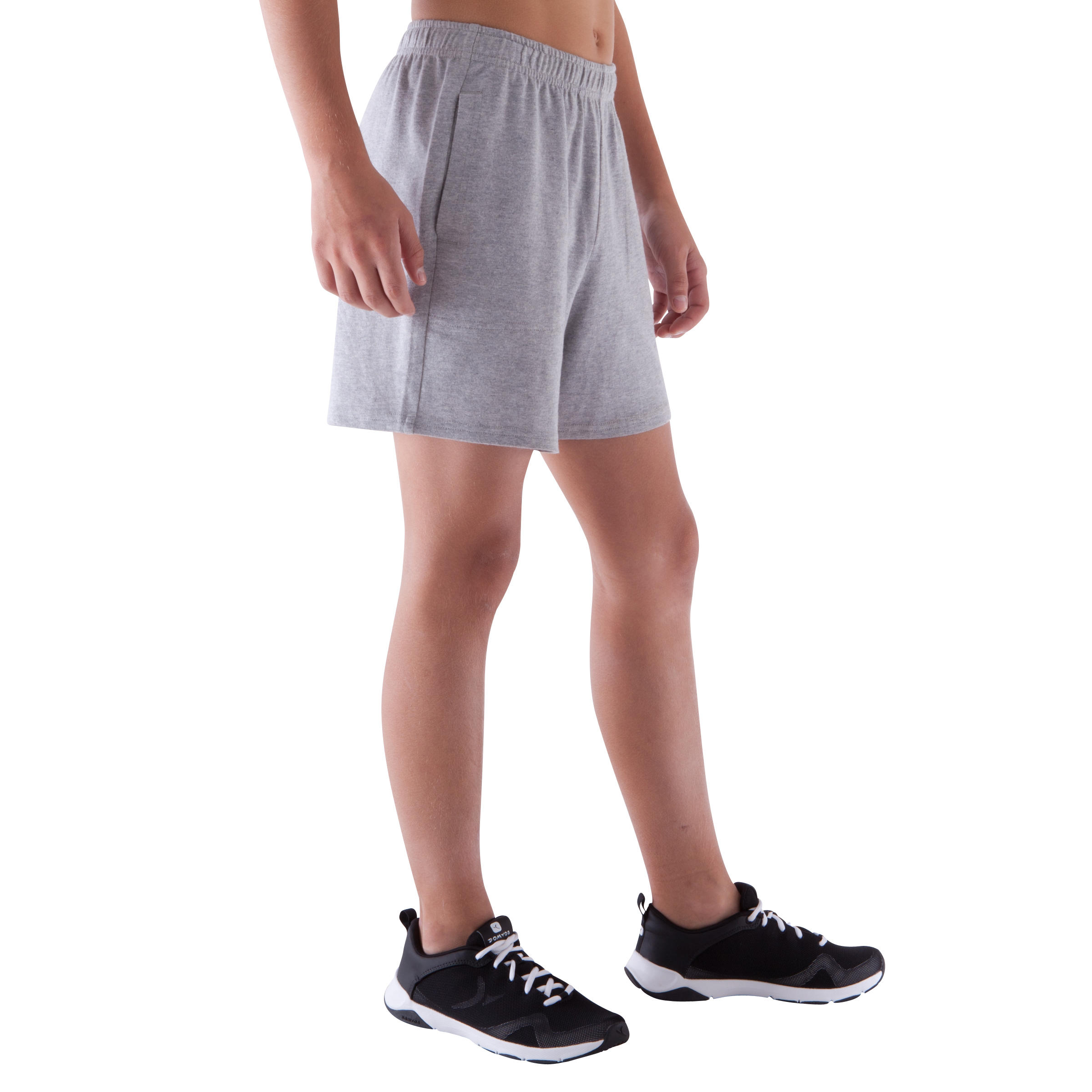 Boys' Gym Shorts - Grey 3/12