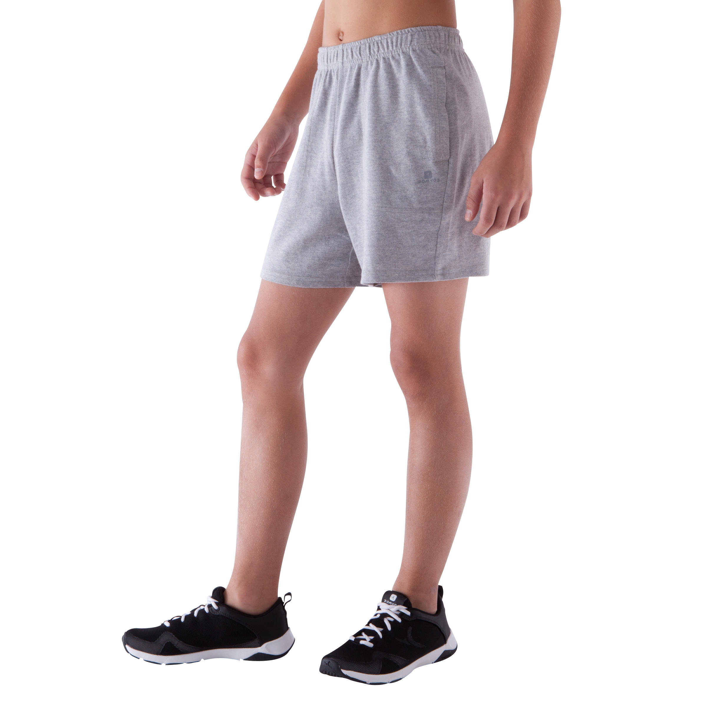 Boys' Gym Shorts - Grey 5/12