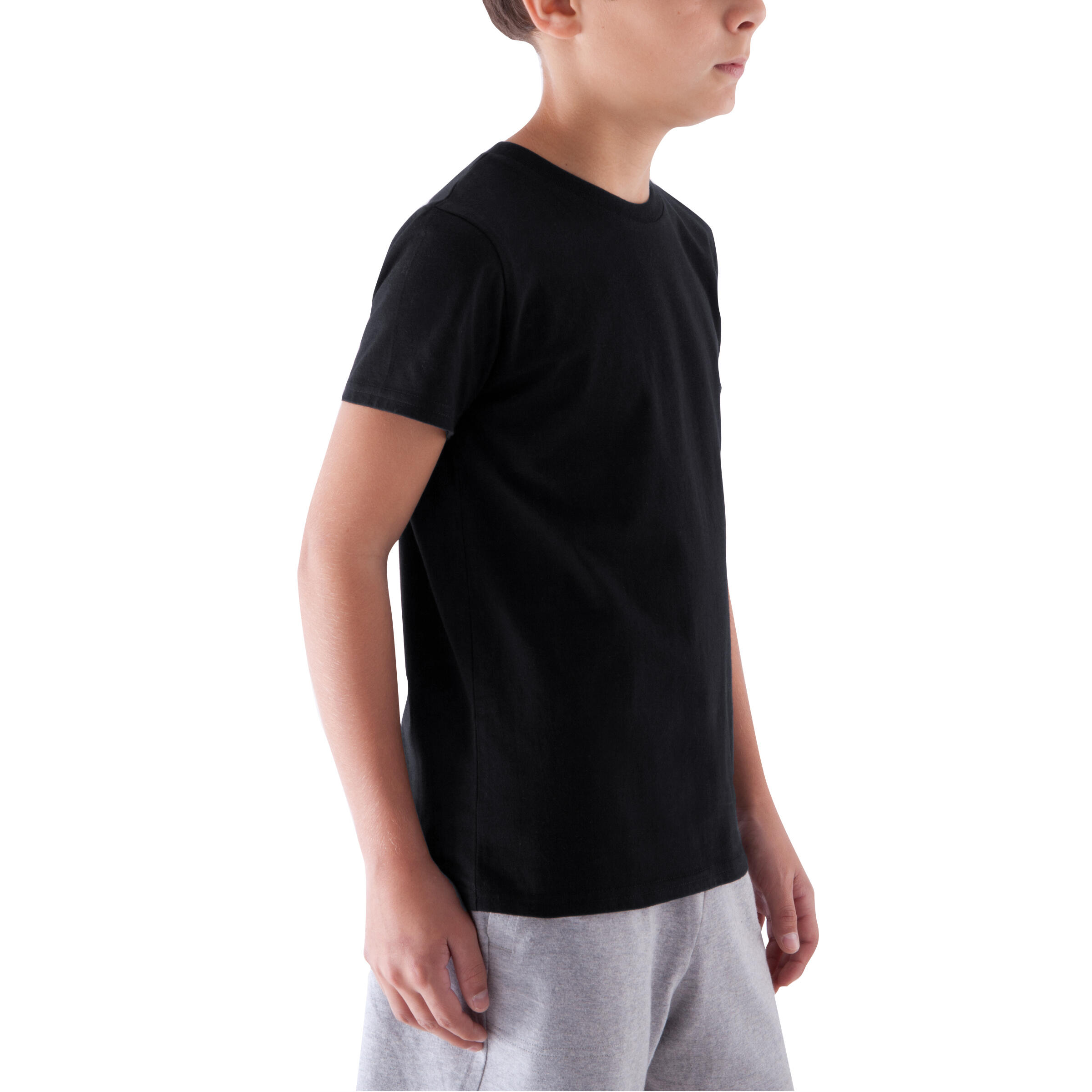 Boys' Fitness T-Shirt - Black 2/13
