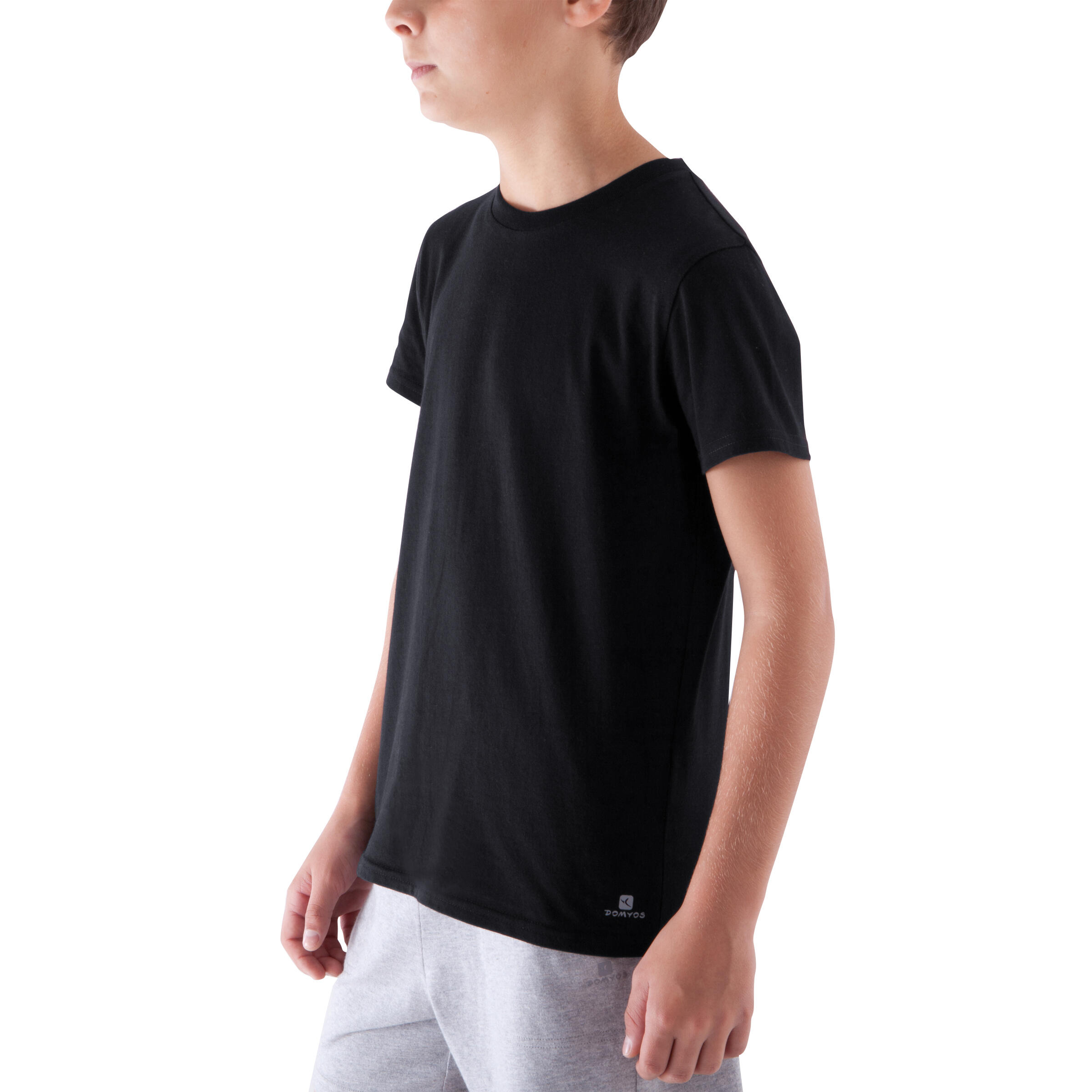 Boys' Fitness T-Shirt - Black 4/13