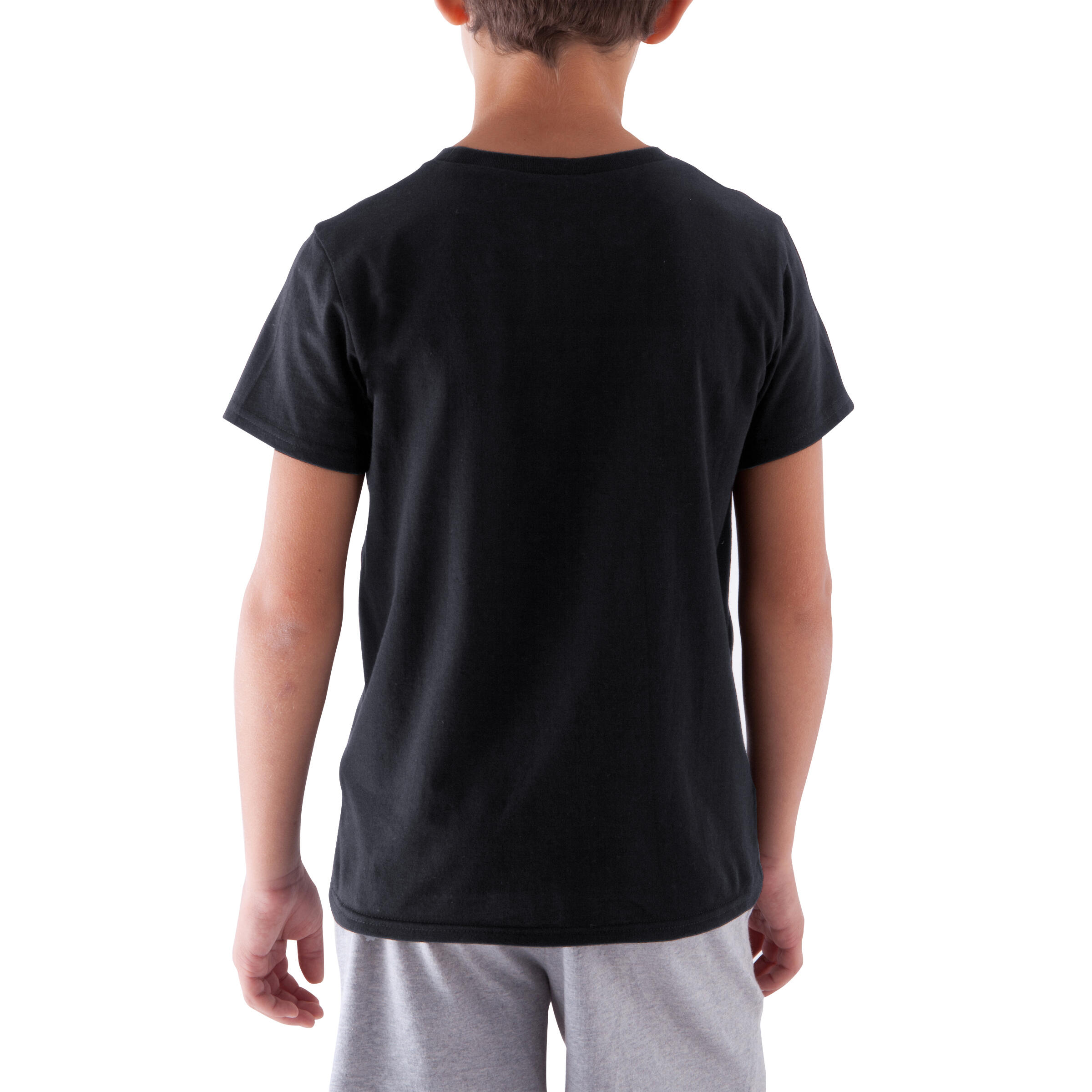 Boys' Fitness T-Shirt - Black 3/13