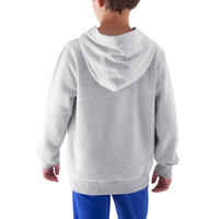 Boys' Gym Hooded Sweatshirt - Grey