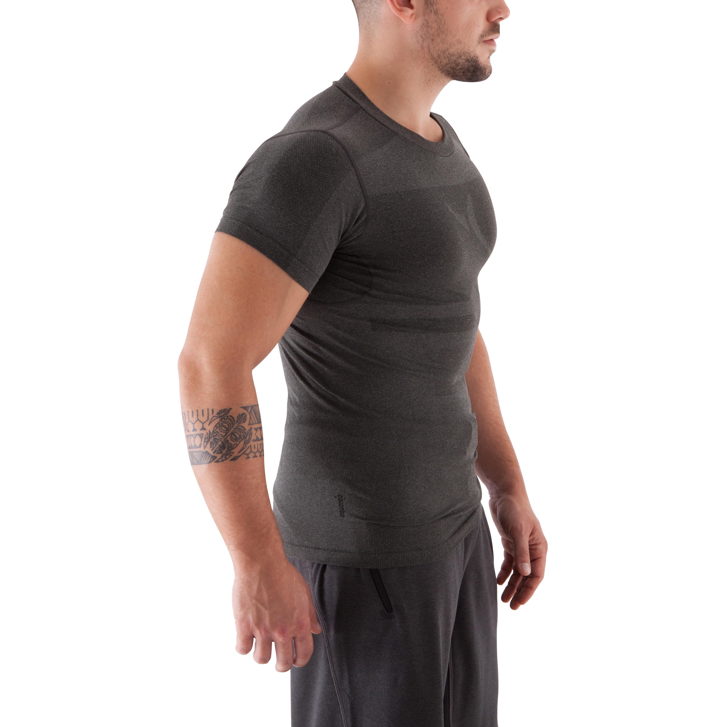 Bodybuilding Compression T-shirt - Dark Grey 3/13
