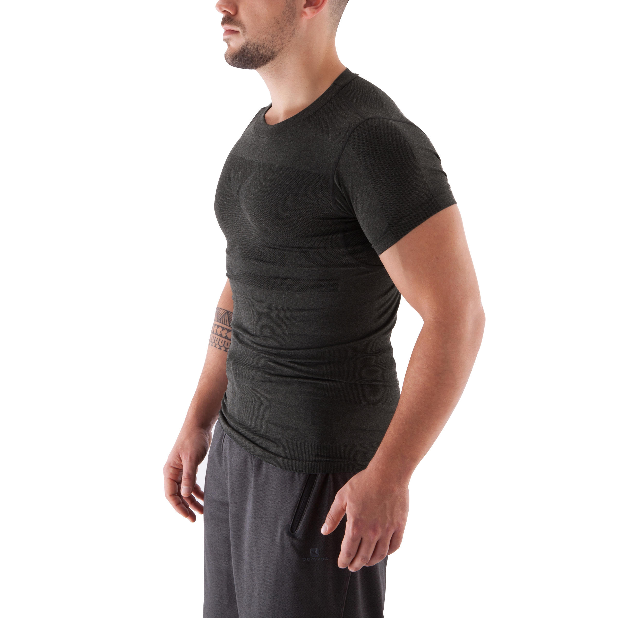 Bodybuilding Compression T-shirt - Dark Grey 5/13