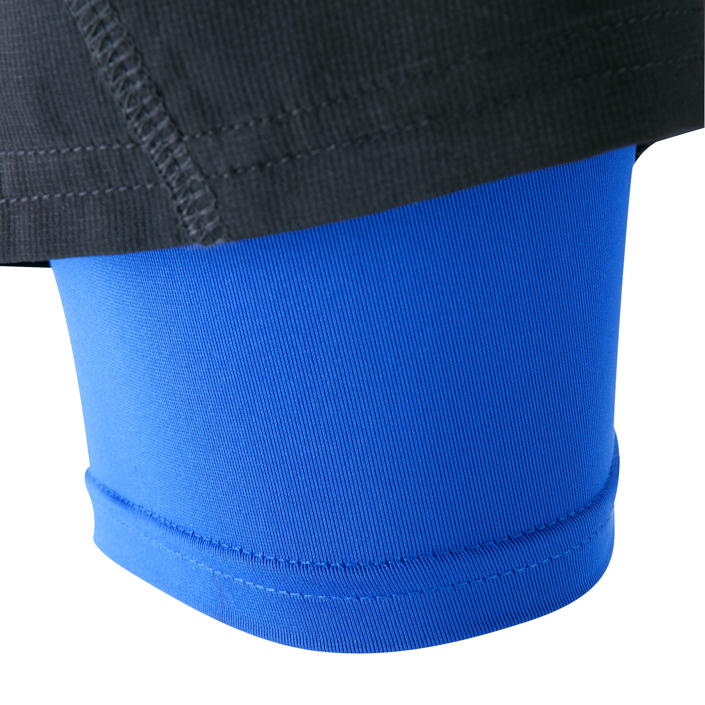 Boys' breathable gym shorts - black 10/11