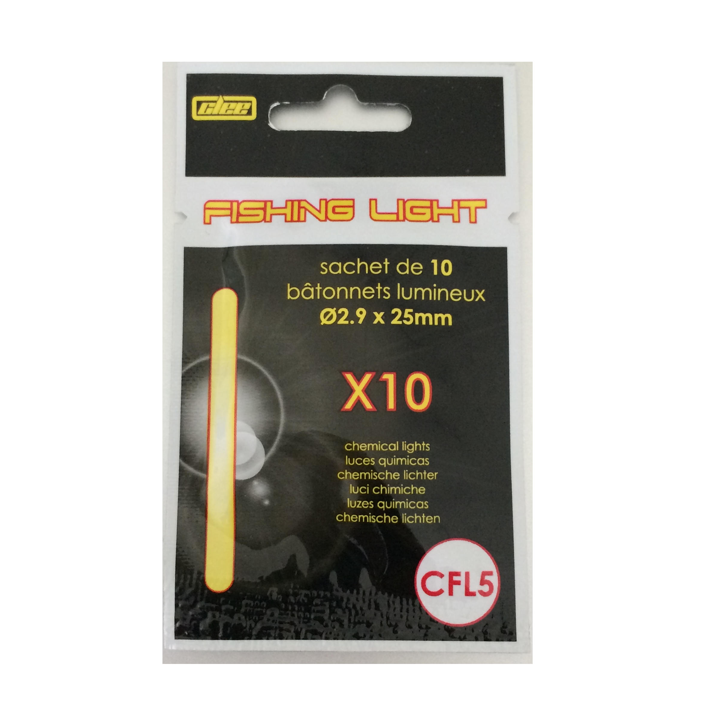 10 Glow Sticks T5 2.9 x 25mm Sea Fishing 2/2