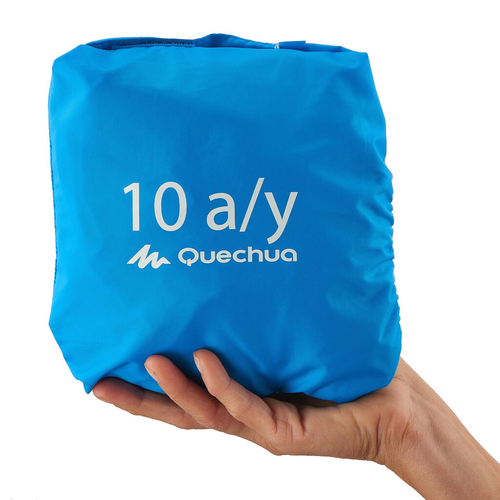 Wanderjacke Hike 100 Kinder blau