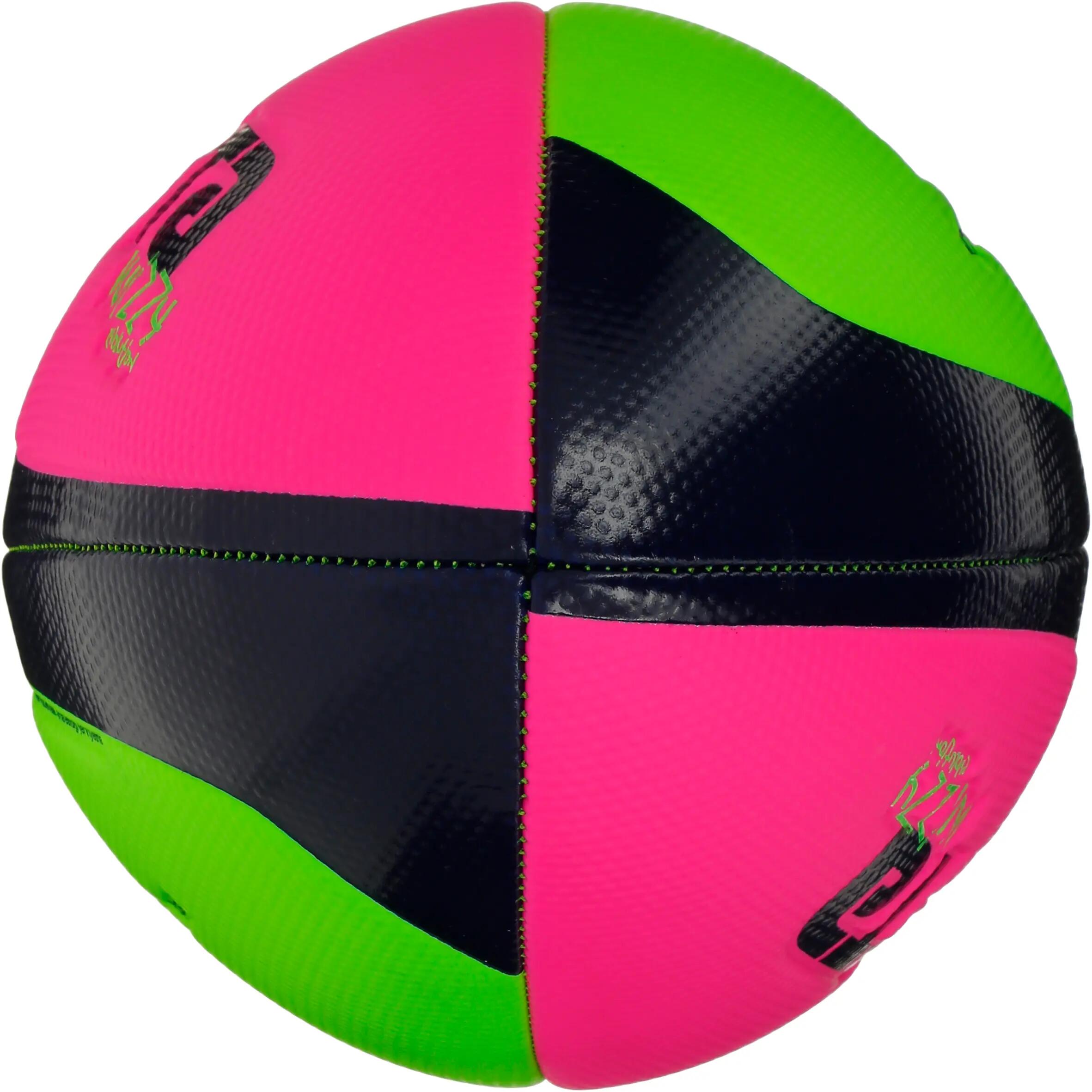 Beach Rugby Ball - Size 4 Green Pink 5/11
